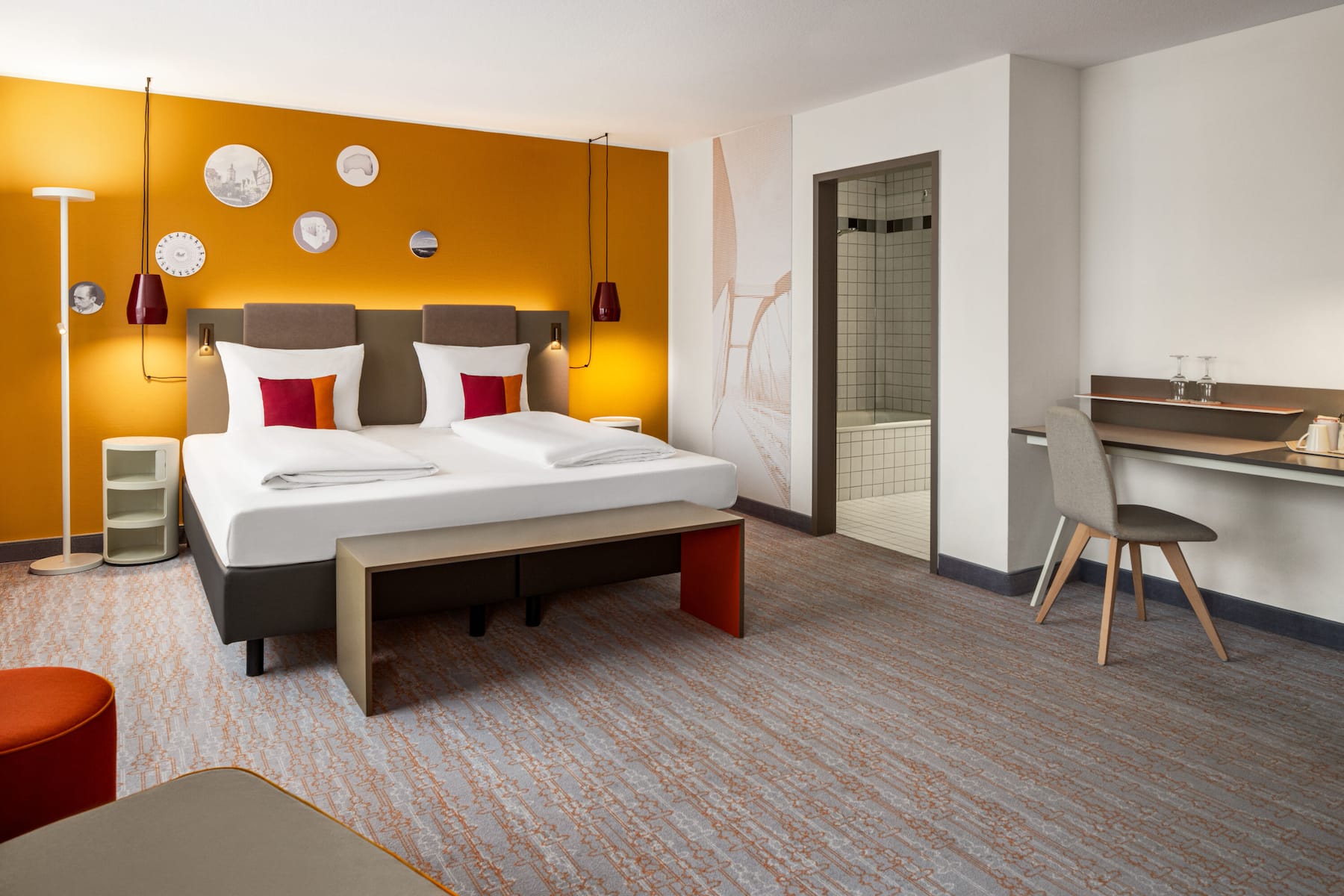 Guest room at the Vienna House Easy by Wyndham Gunzburg in Gunzburg, Other than US/Canada