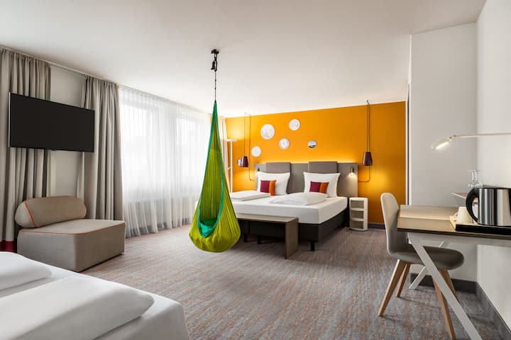Guest room at the Vienna House Easy by Wyndham Gunzburg in Gunzburg, Other than US/Canada