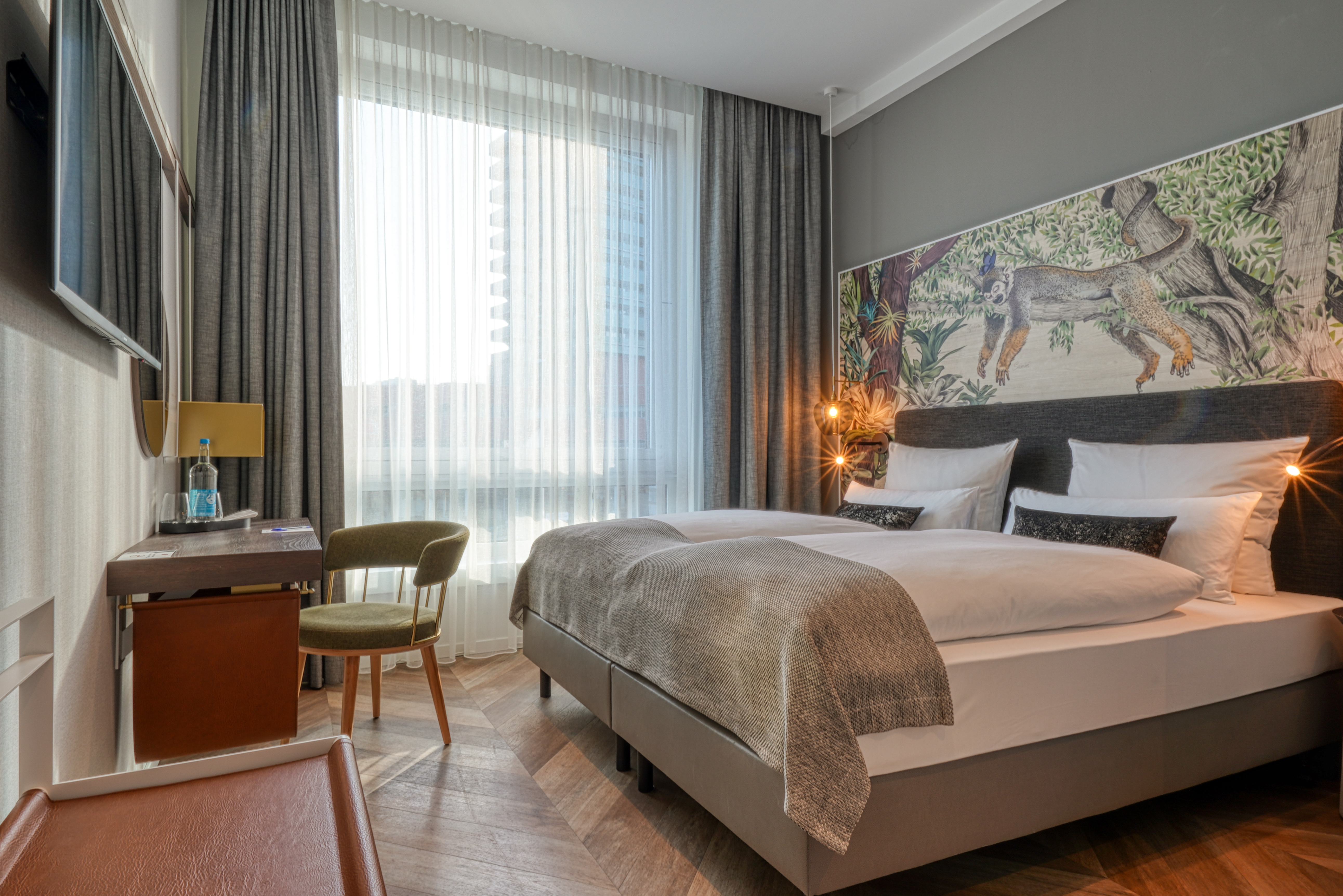 Guest room at the Vienna House Easy by Wyndham Hamburg Bergedorf in Hamburg, Other than US/Canada