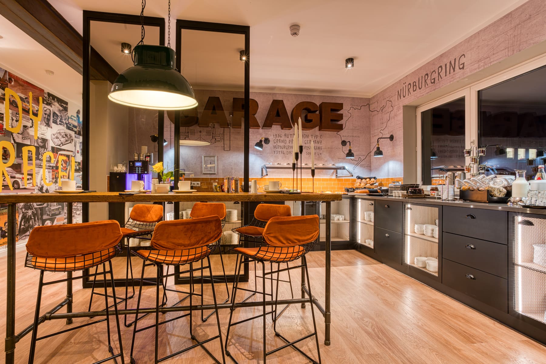 Vienna House Easy by Wyndham Ingolstadt restaurant breakfast area with seating in Ingolstadt, Other than US/Canada