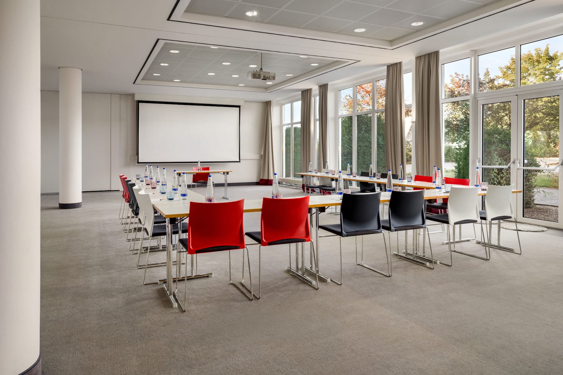 U-shape meeting room at Vienna House Easy by Wyndham Landsberg in Landsberg am Lech, Other than US/Canada