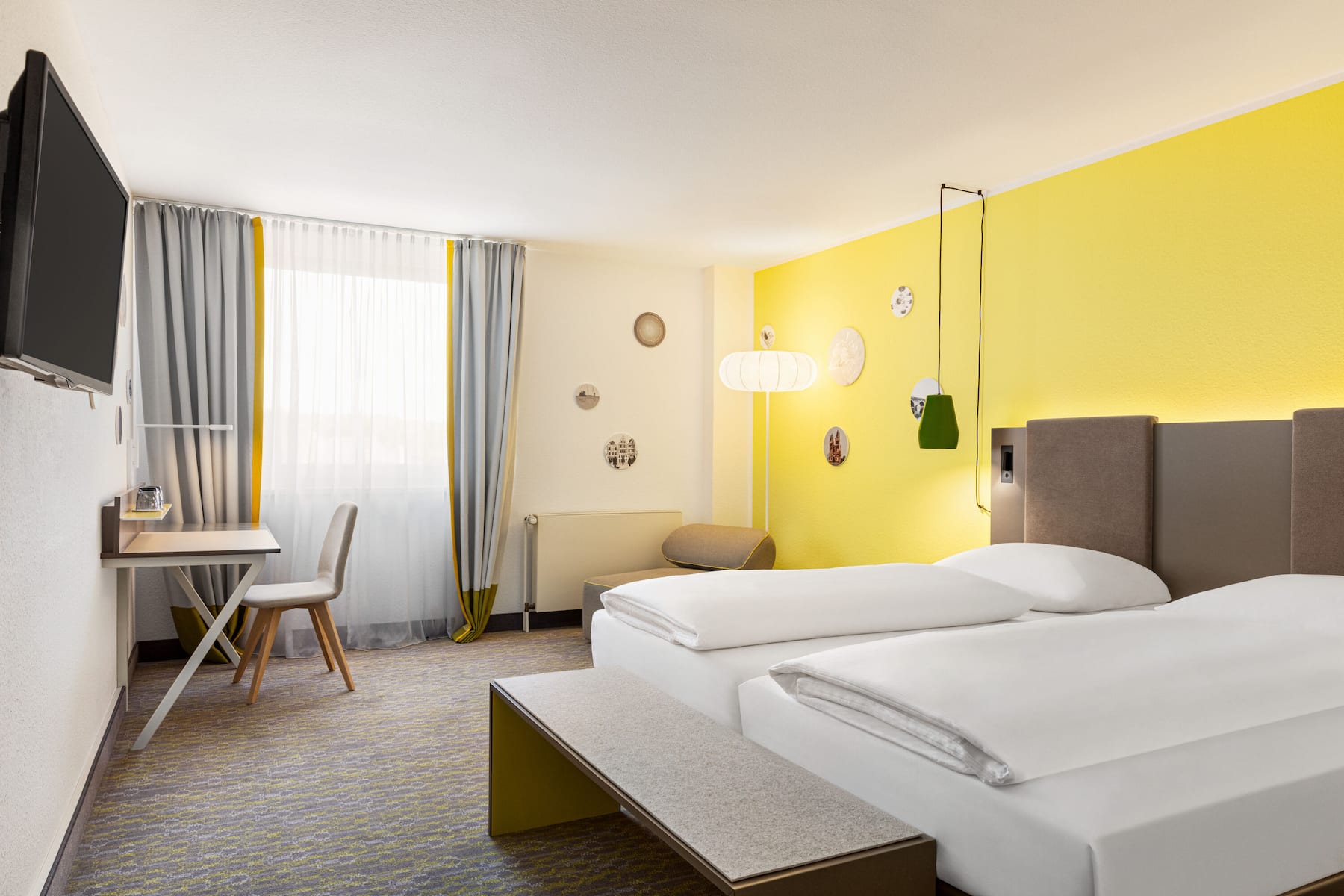 Guest room at the Vienna House Easy by Wyndham Limburg in Limburg, Other than US/Canada