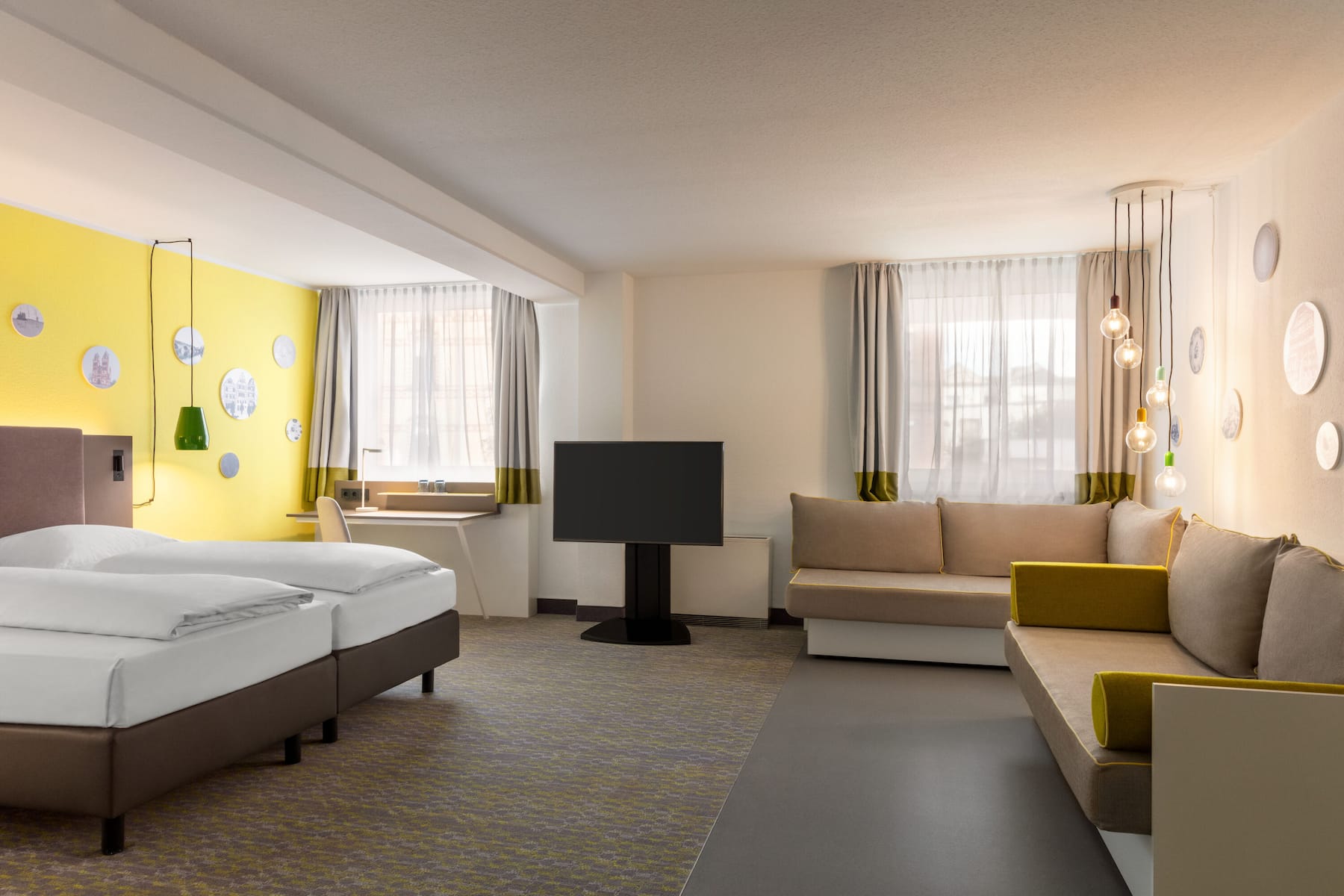 Guest room at the Vienna House Easy by Wyndham Limburg in Limburg, Other than US/Canada