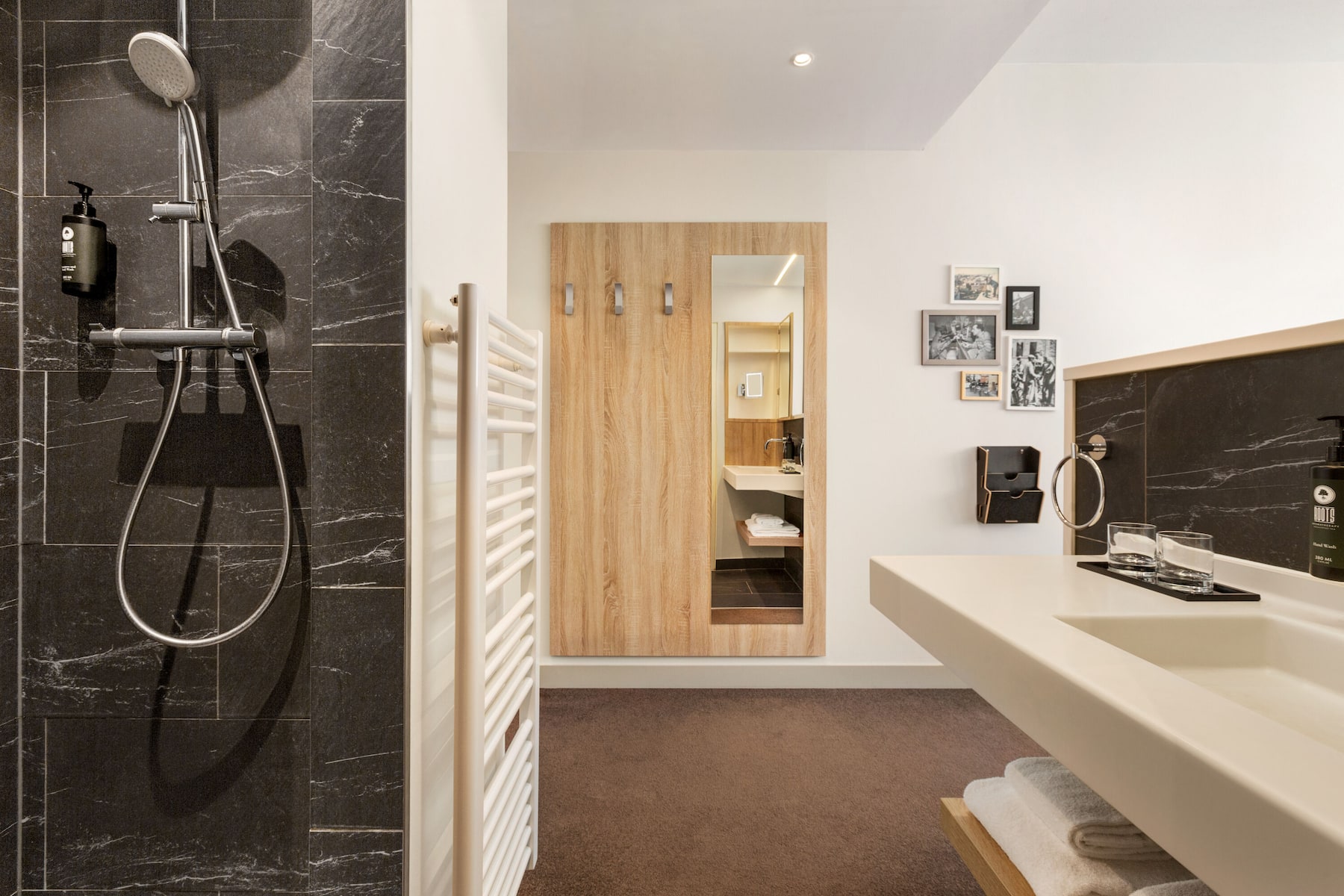 Guest room bath at the Vienna House Easy by Wyndham Munchen in Munich, Other than US/Canada
