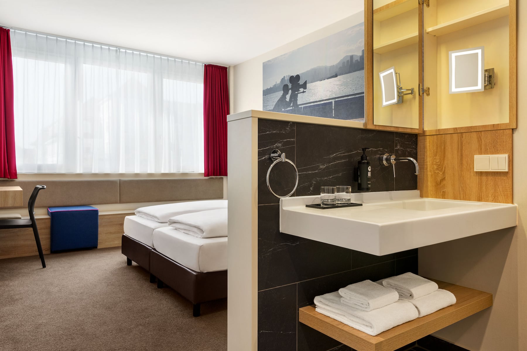 Guest room at the Vienna House Easy by Wyndham Munchen in Munich, Other than US/Canada