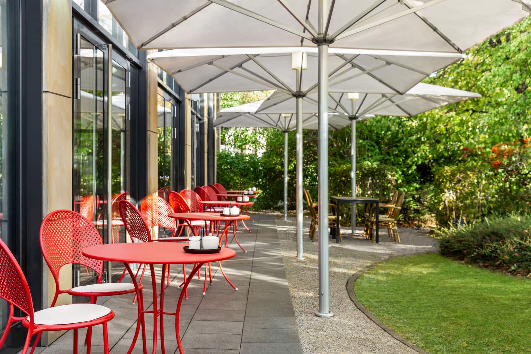 Courtyard at Vienna House Easy by Wyndham Munchen in Munich, Other than US/Canada