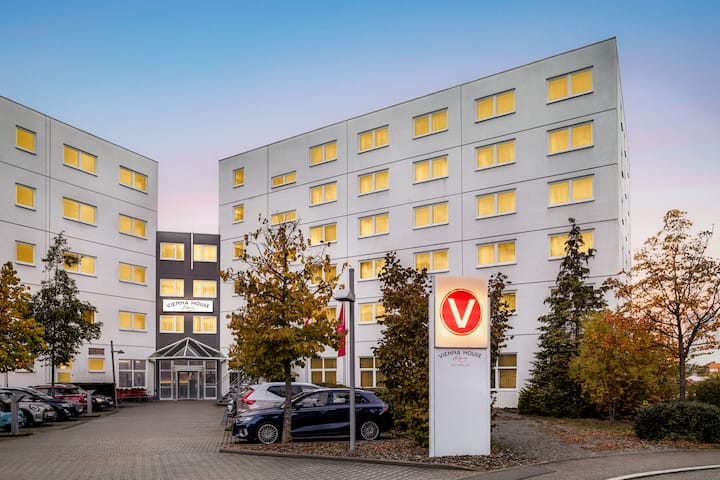 Exterior of Vienna House Easy by Wyndham Neckarsulm hotel in Neckarsulm, Other than US/Canada