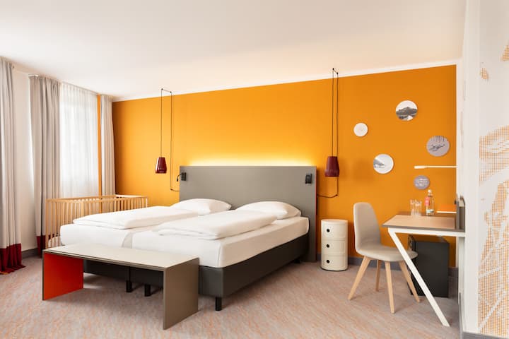Guest room at the Vienna House Easy by Wyndham Neckarsulm in Neckarsulm, Other than US/Canada