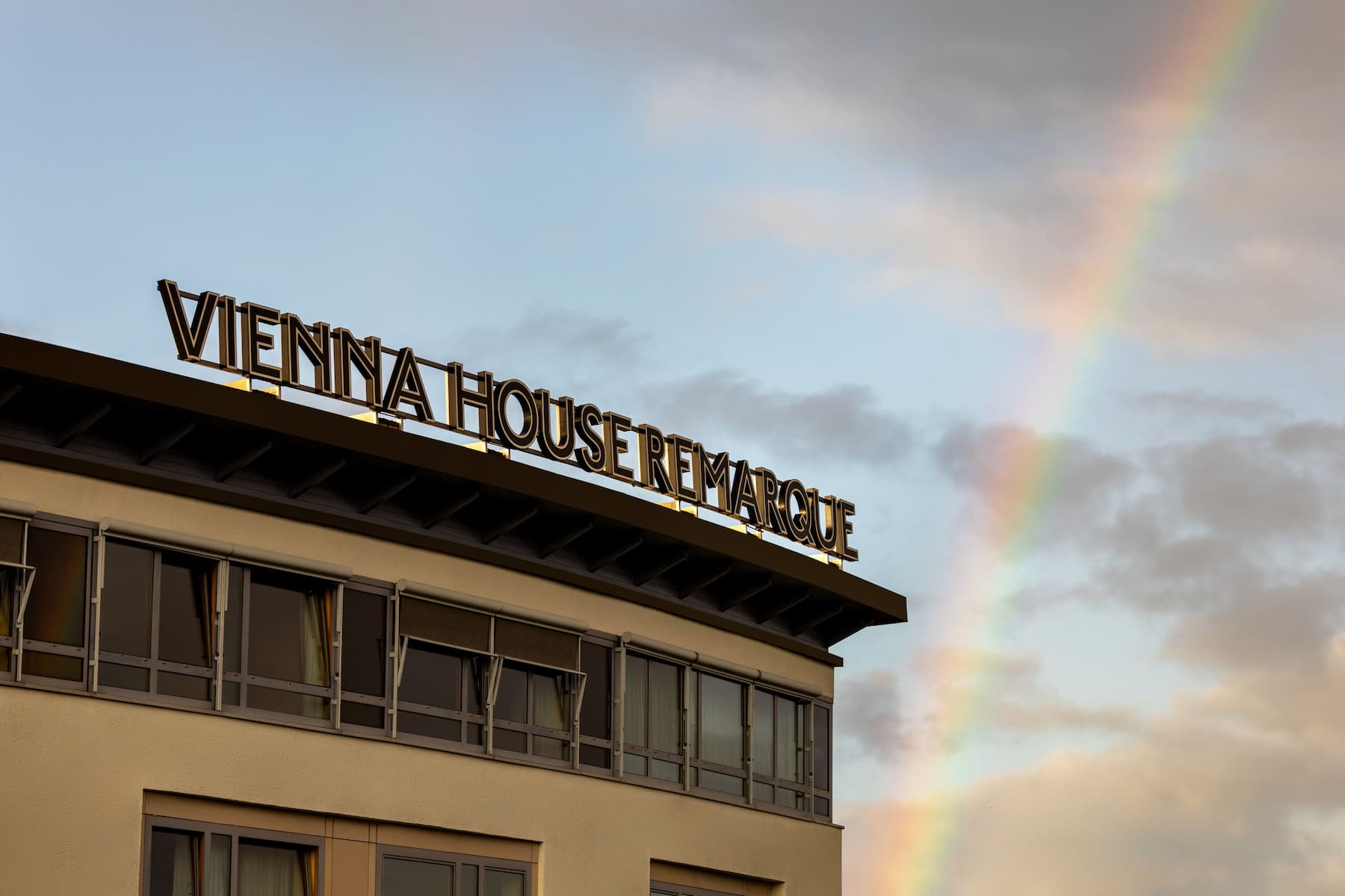 Exterior of Vienna House by Wyndham Remarque Osnabruck hotel in Osnabrueck, Other than US/Canada