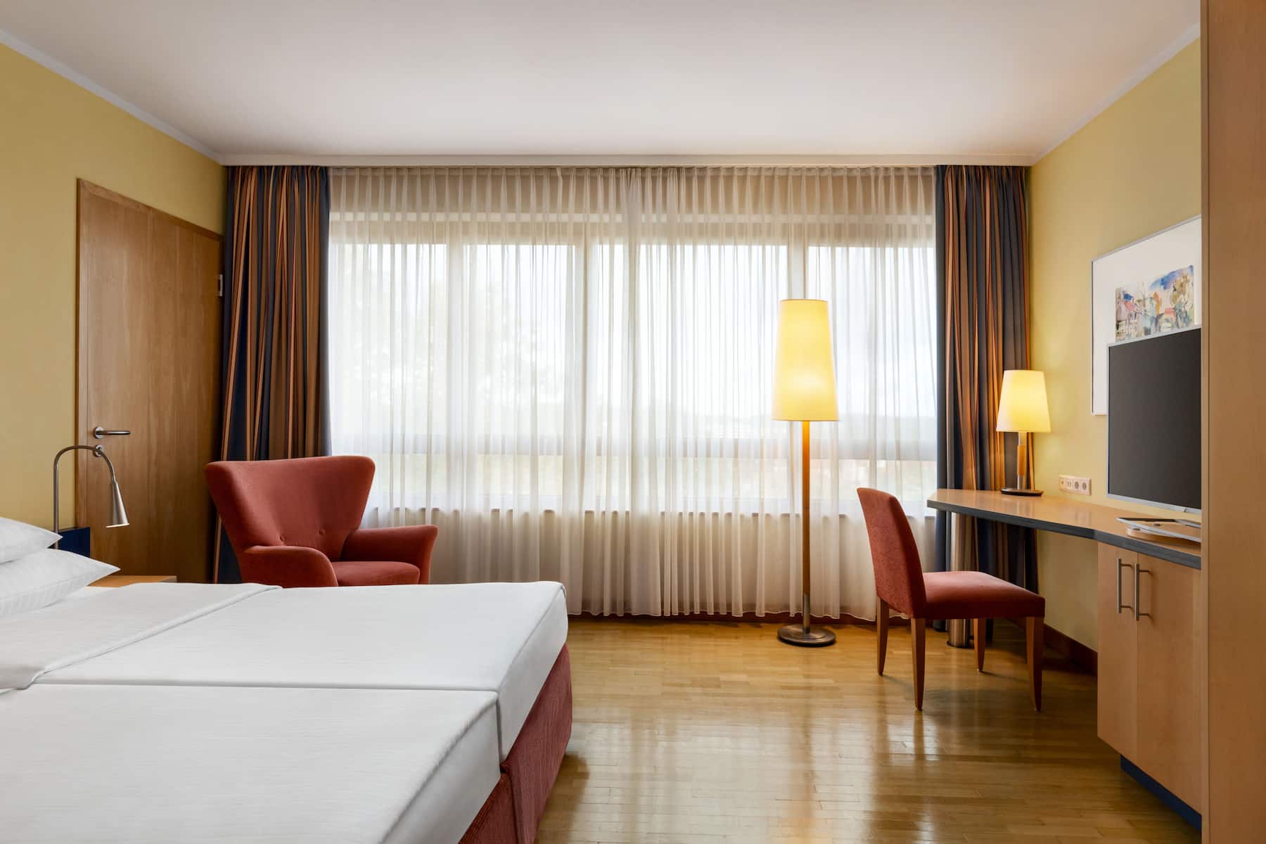 Guest room at the Vienna House by Wyndham Remarque Osnabruck in Osnabrueck, Other than US/Canada