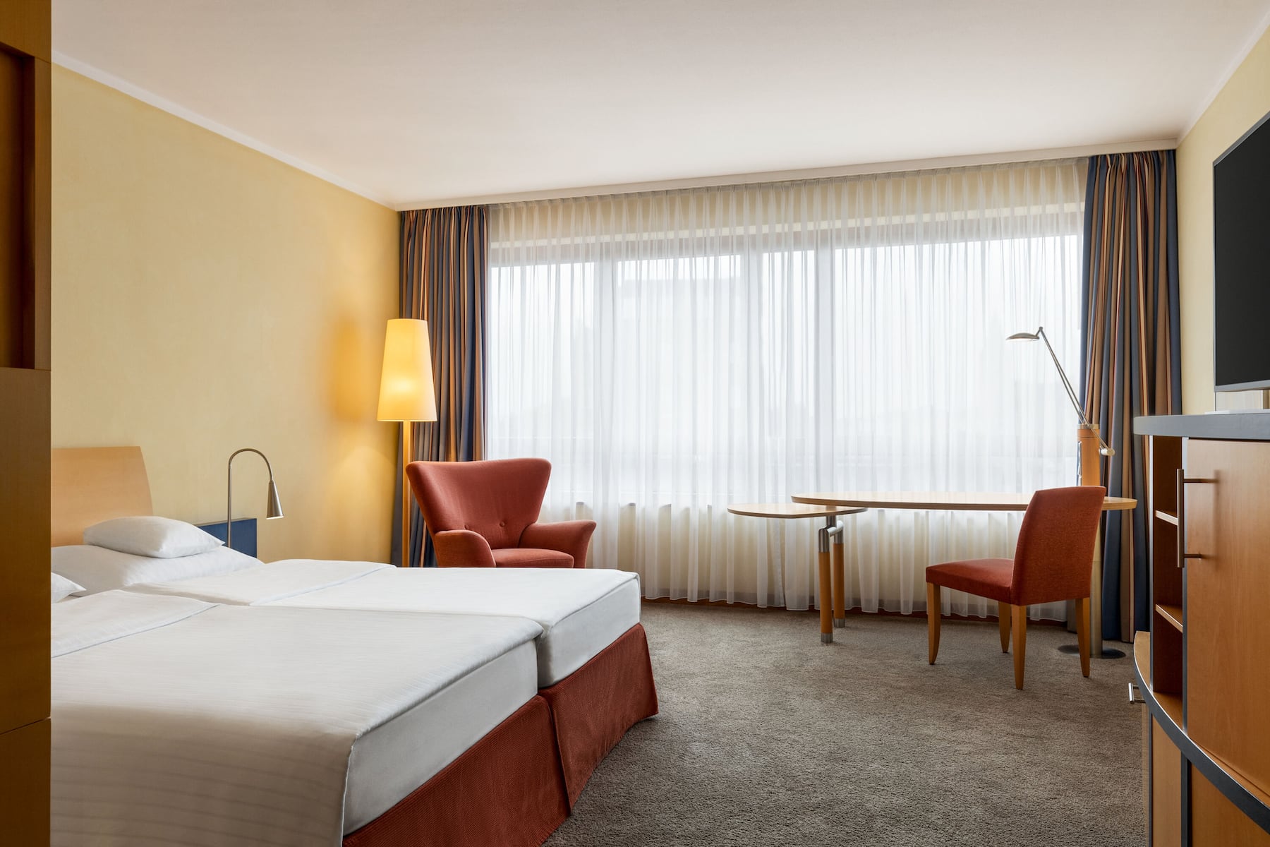Guest room at the Vienna House by Wyndham Remarque Osnabruck in Osnabrueck, Other than US/Canada