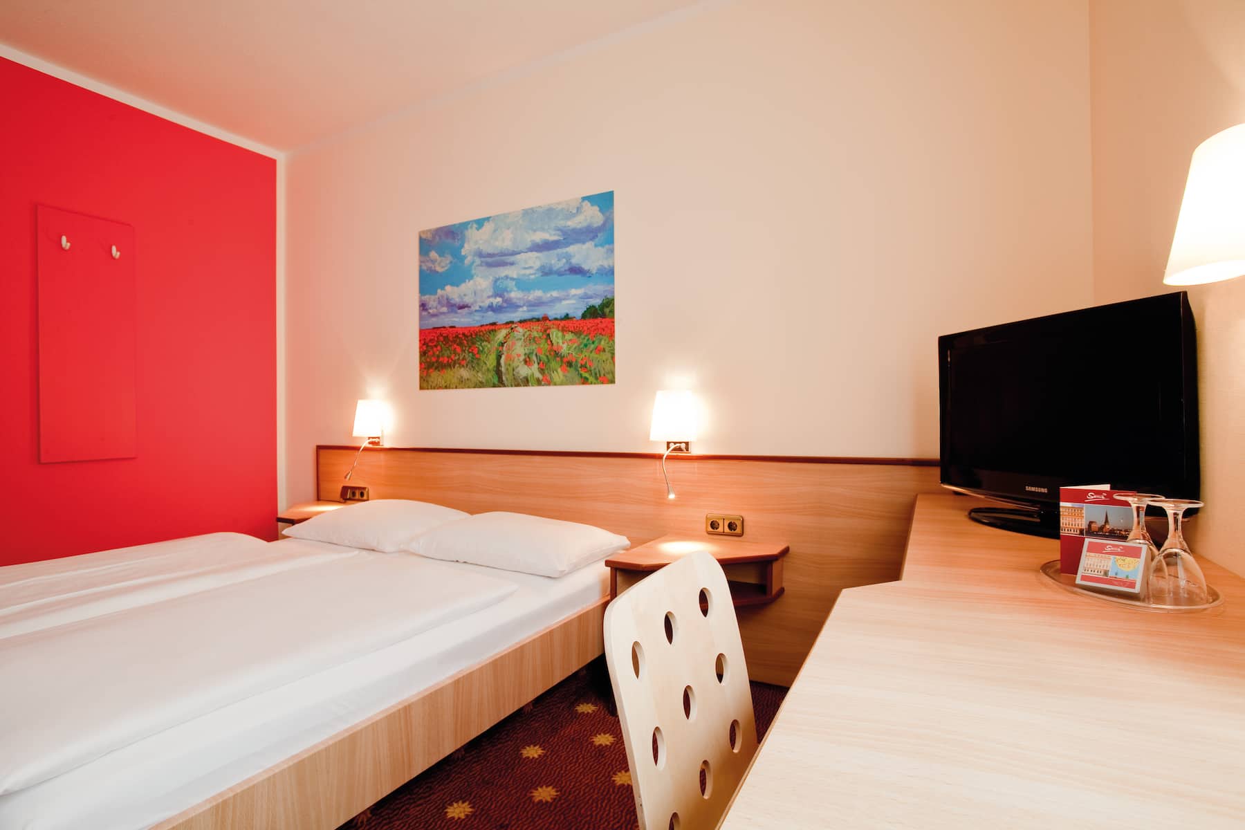 Guest room at the Vienna House Easy by Wyndham Rostock in Rostock, Other than US/Canada