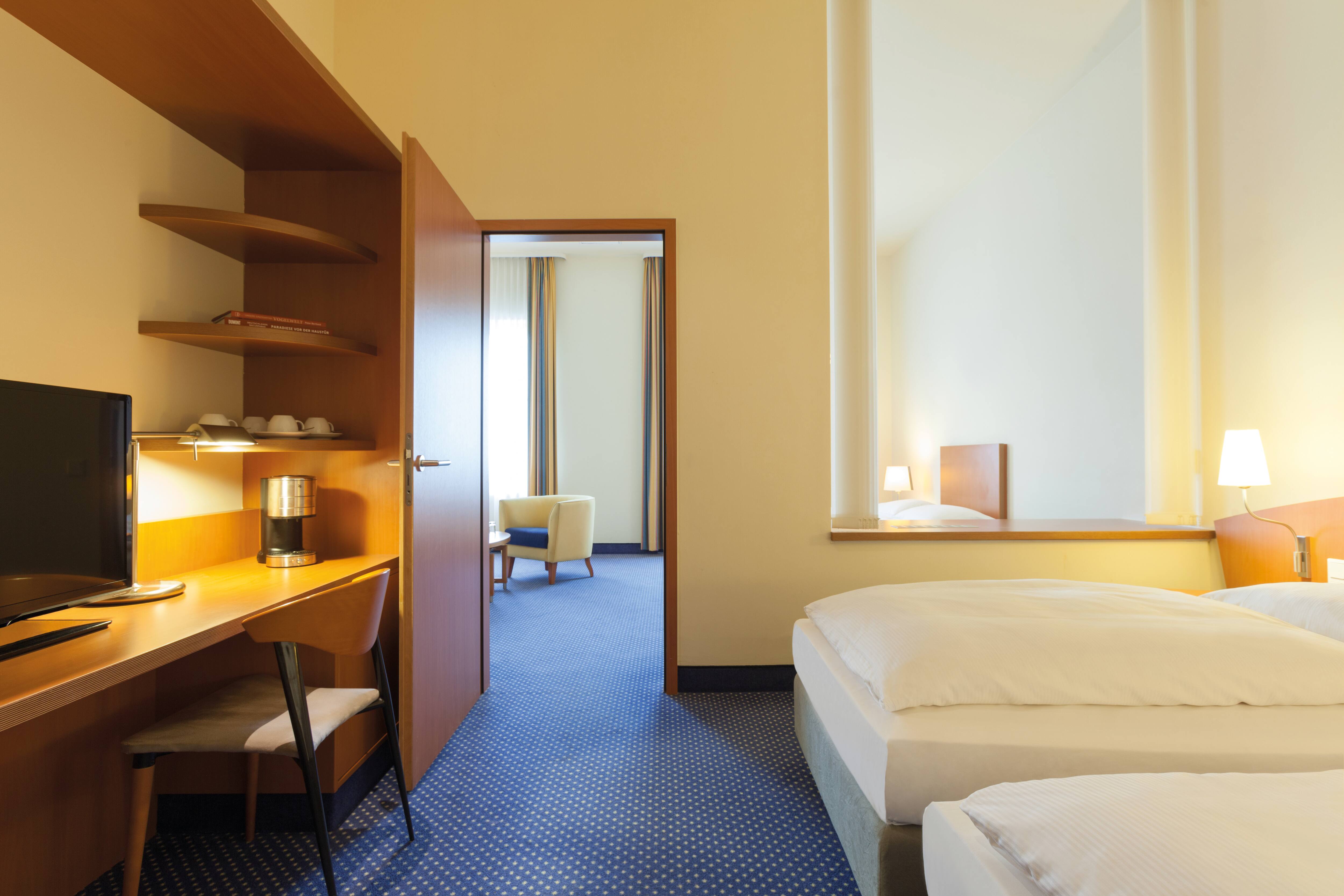 Guest room at the Vienna House by Wyndham Baltic Stralsund in Stralsund, Other than US/Canada