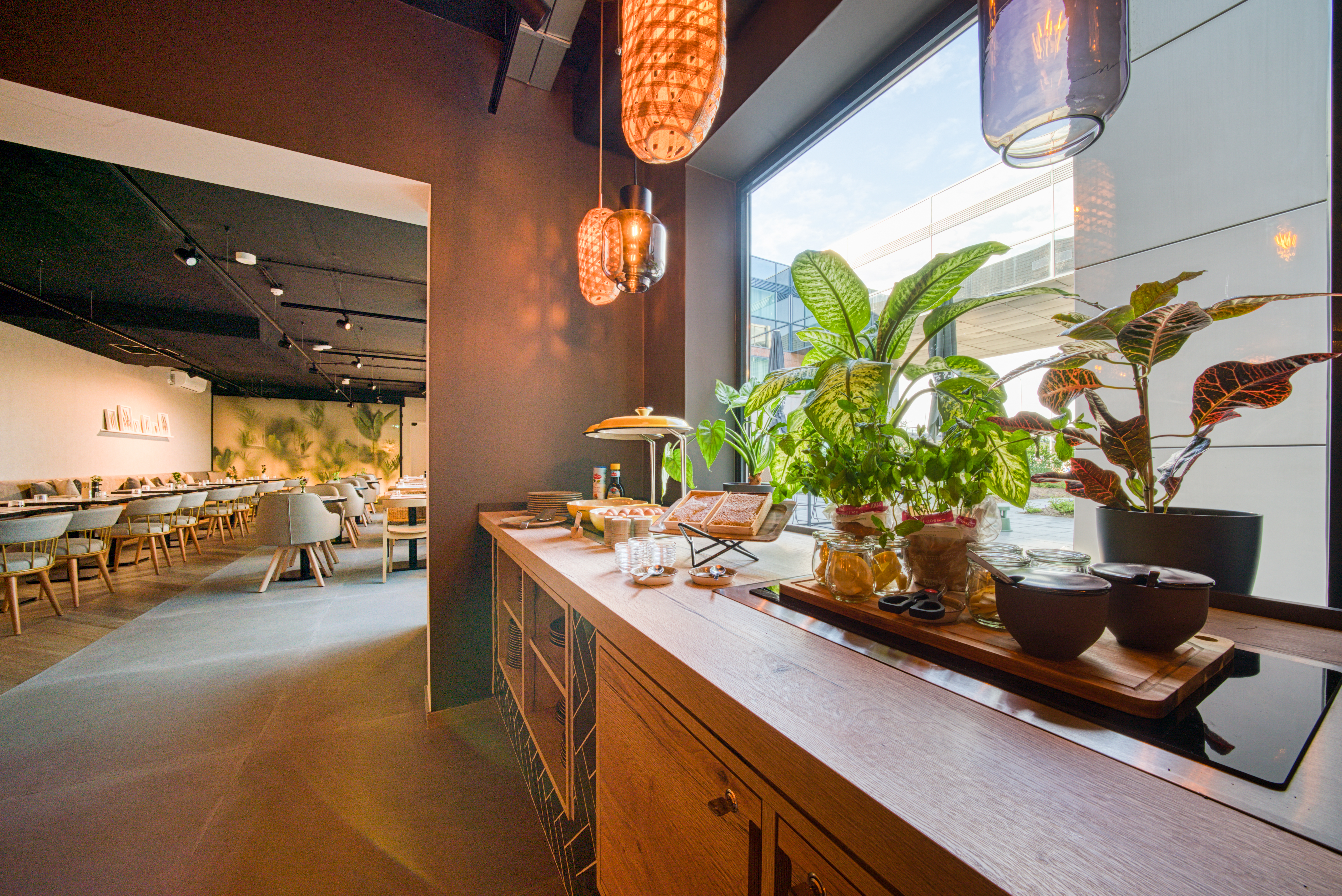 Vienna House Easy by Wyndham Amsterdam Airport restaurant breakfast area with seating in Hoofddorp, Other than US/Canada