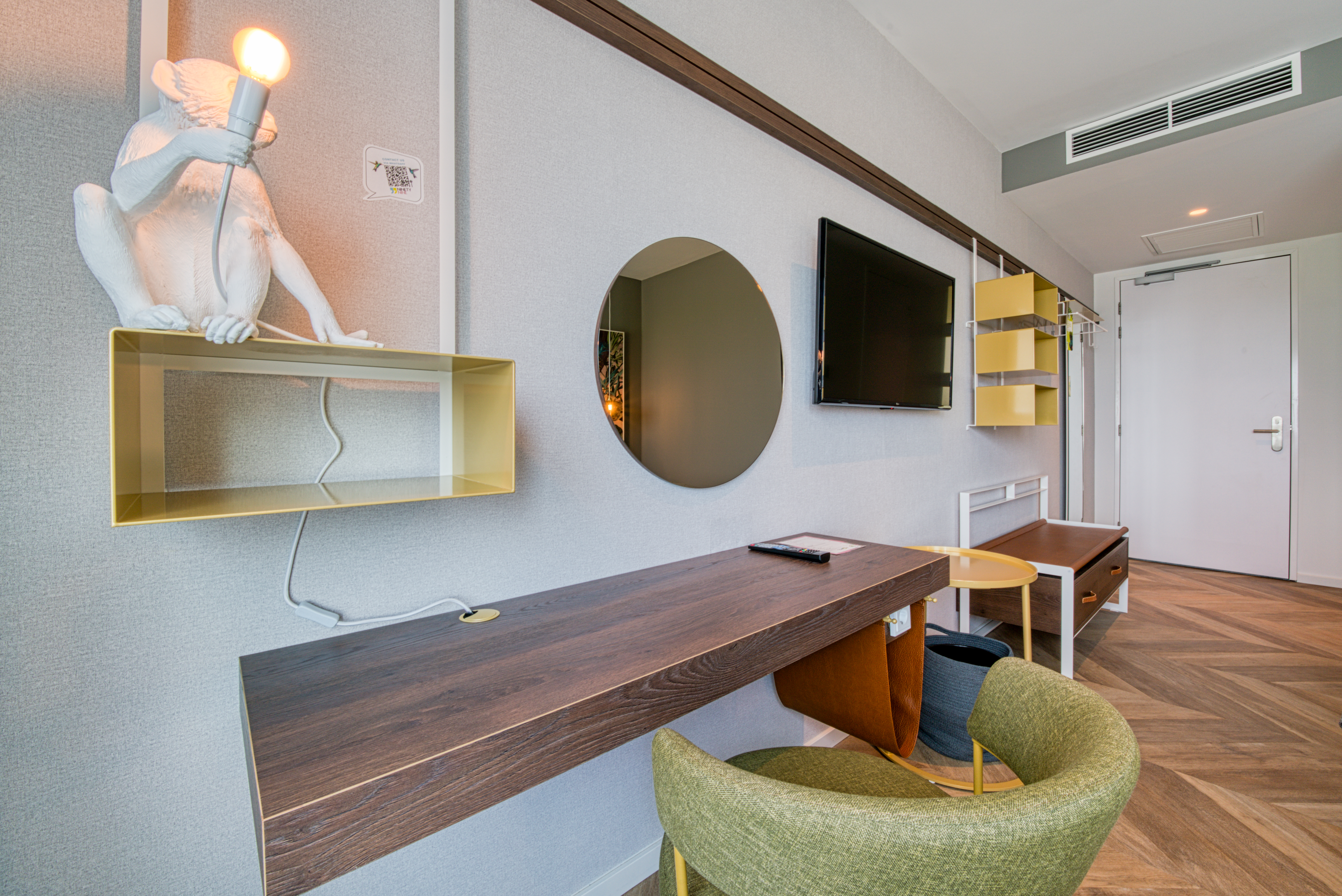 Guest room at the Vienna House Easy by Wyndham Amsterdam Airport in Hoofddorp, Other than US/Canada