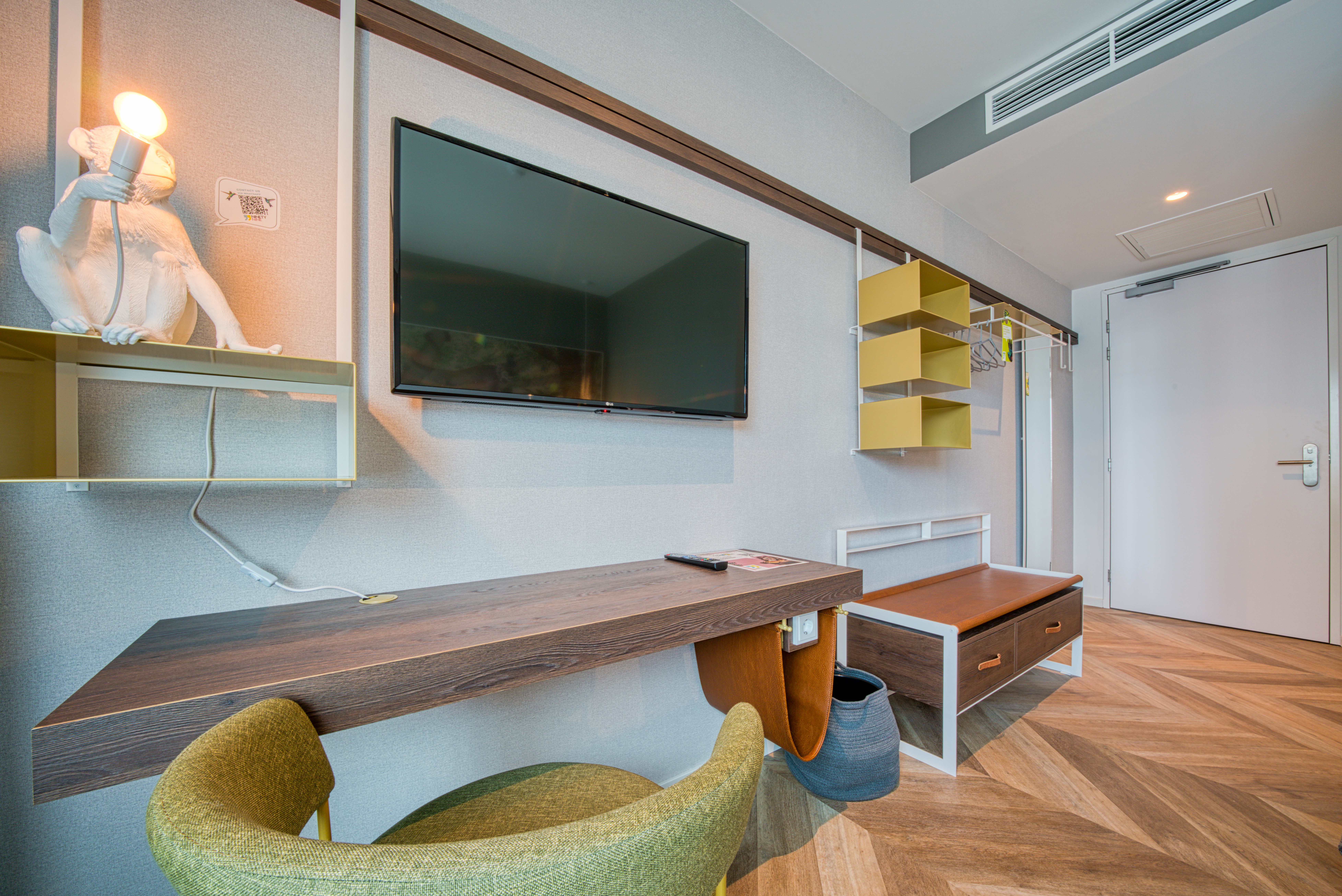 Guest room at the Vienna House Easy by Wyndham Amsterdam Airport in Hoofddorp, Other than US/Canada