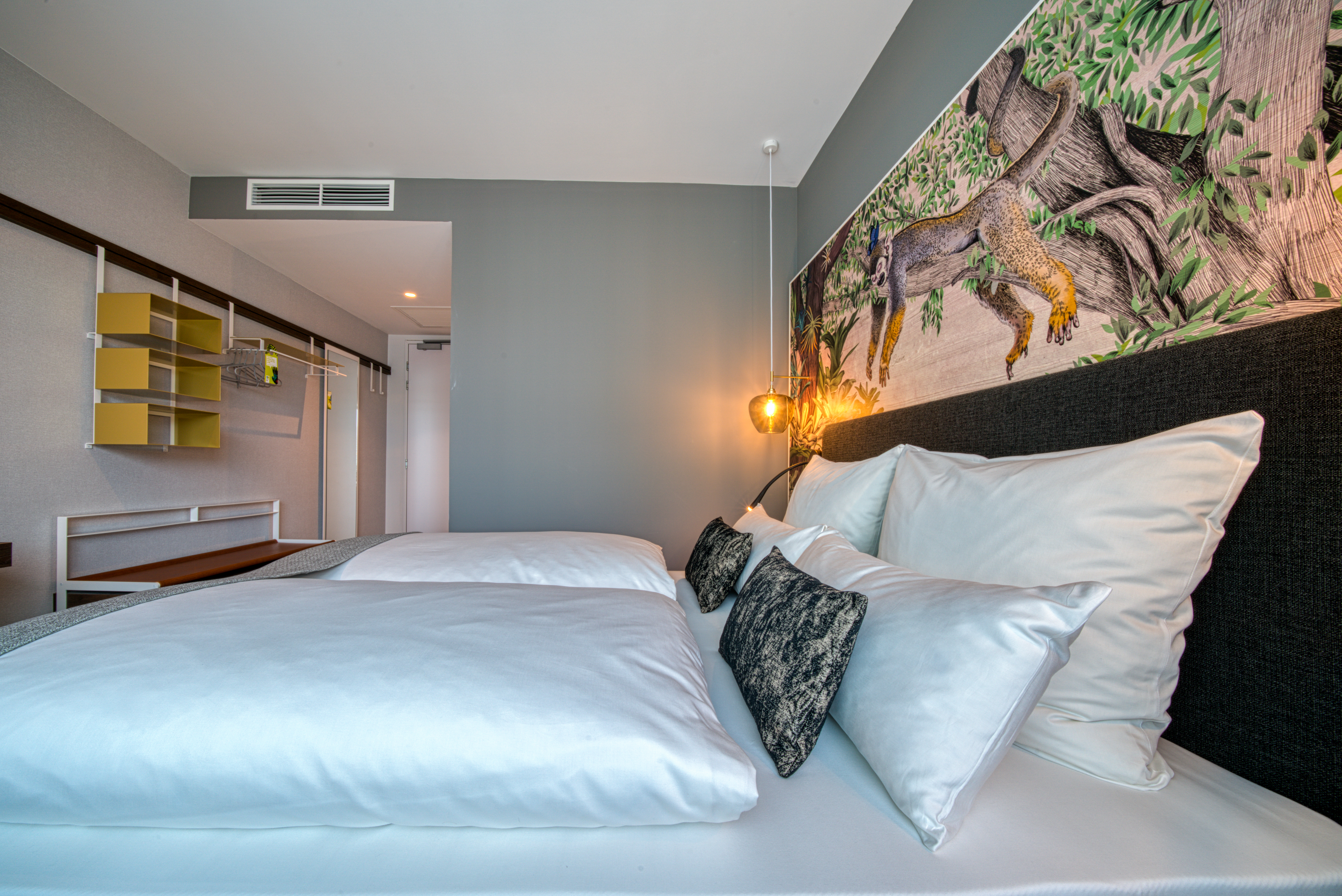 Guest room at the Vienna House Easy by Wyndham Amsterdam Airport in Hoofddorp, Other than US/Canada