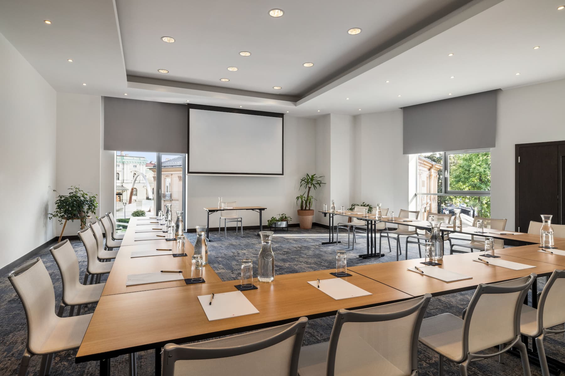 U-shape meeting room at Vienna House by Wyndham Andel's Cracow in Cracow, Other than US/Canada