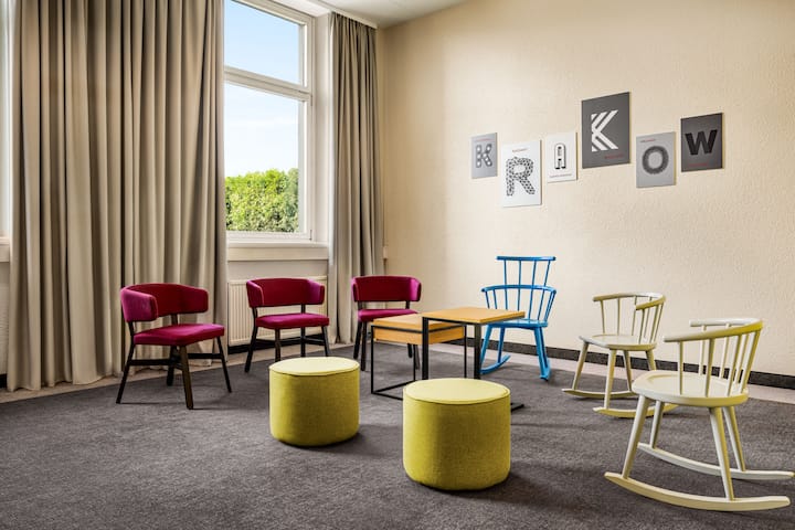 Meeting room at Vienna House Easy by Wyndham Cracow in Cracow, Other than US/Canada