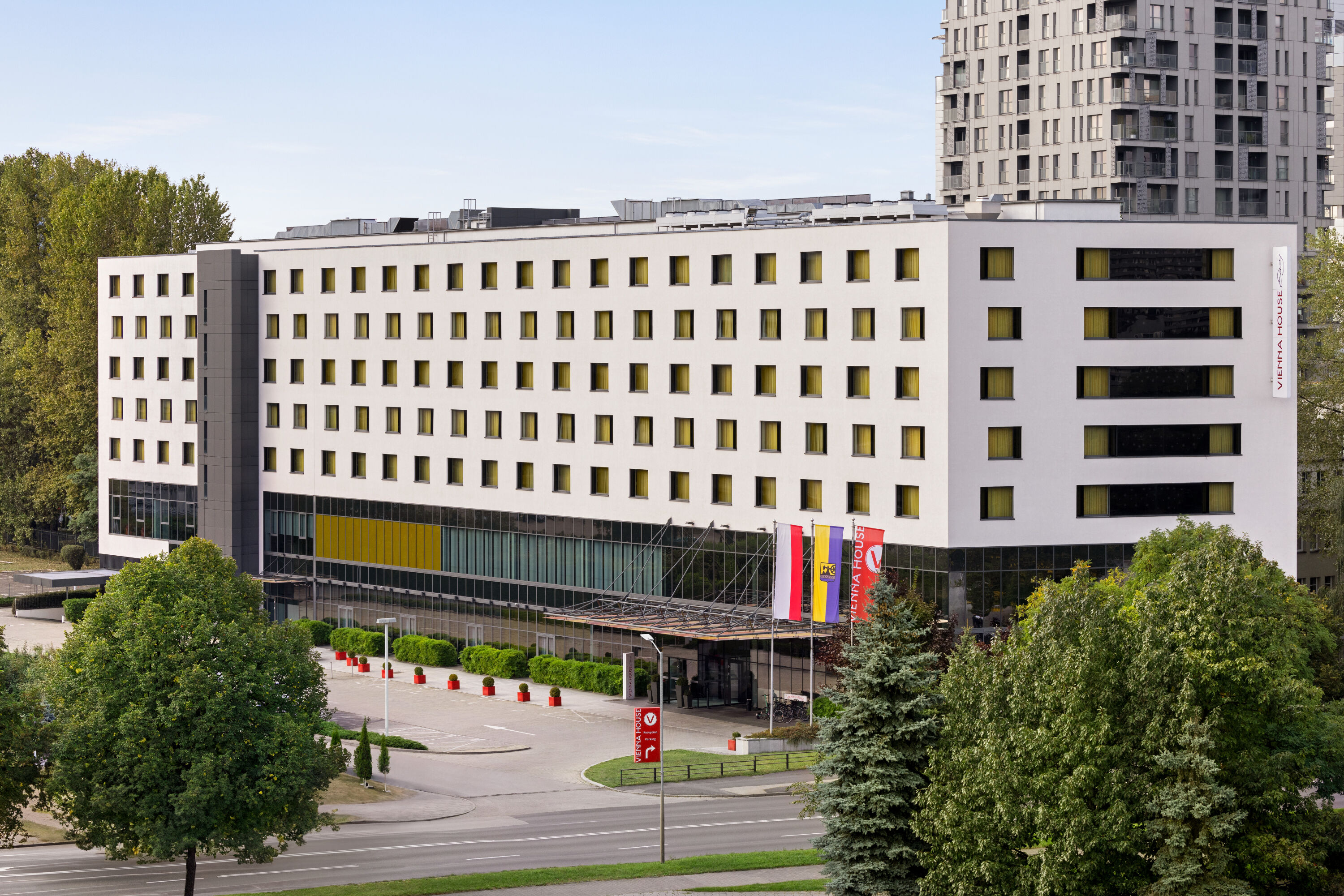 Exterior of Vienna House Easy by Wyndham Katowice hotel in Katowice, Other than US/Canada