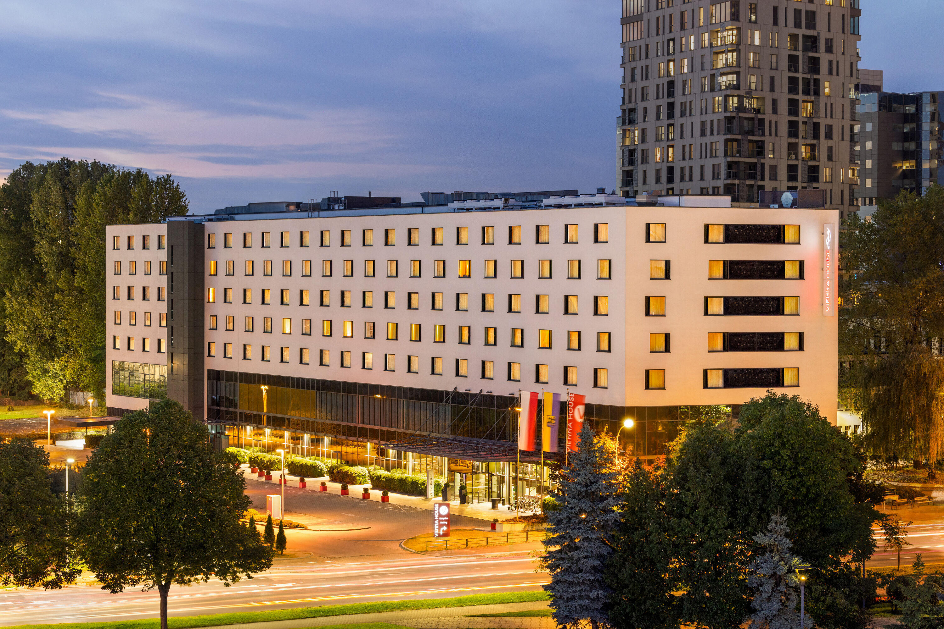 Exterior of Vienna House Easy by Wyndham Katowice hotel in Katowice, Other than US/Canada
