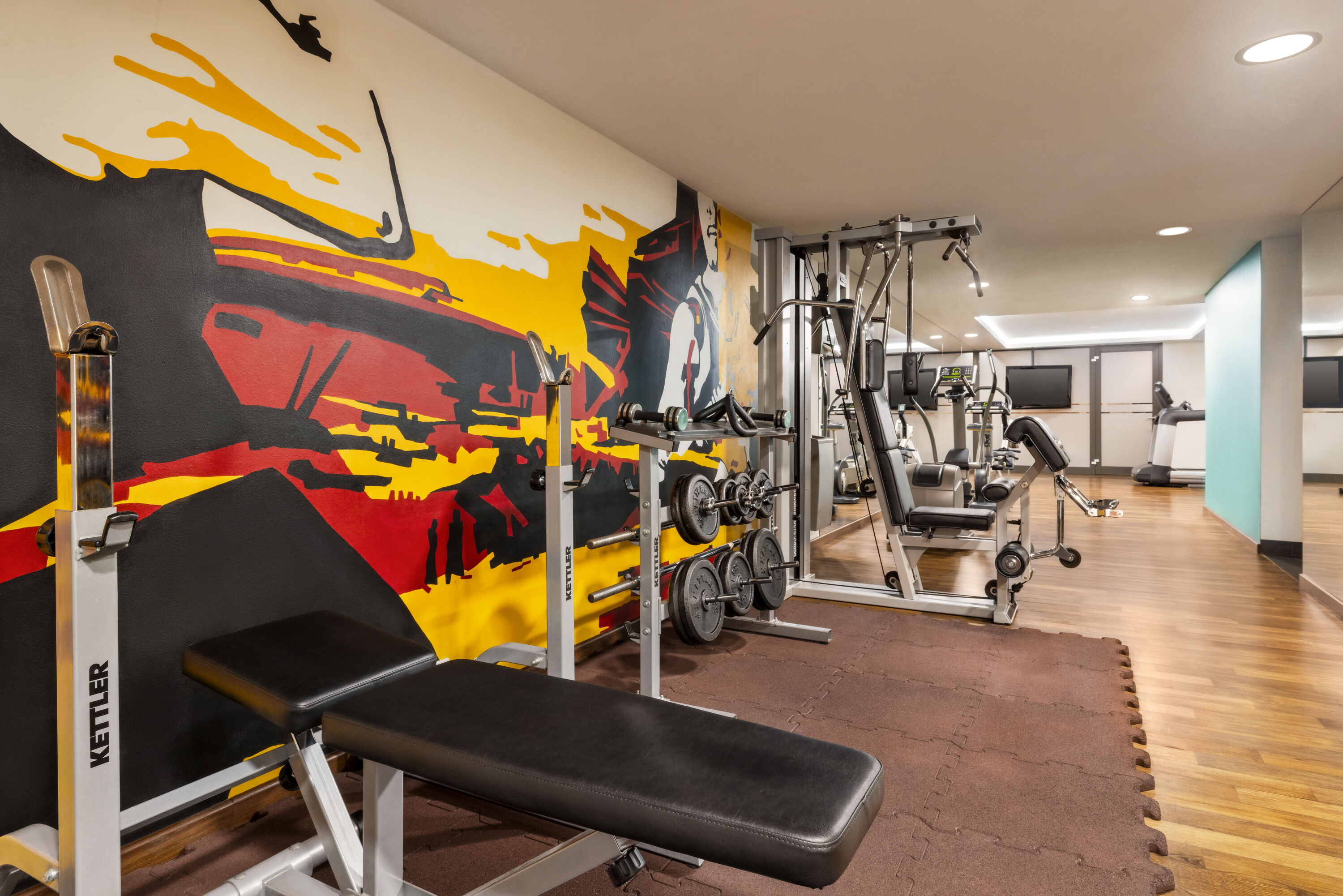 Fitness room at Vienna House Easy by Wyndham Katowice in Katowice, Other than US/Canada