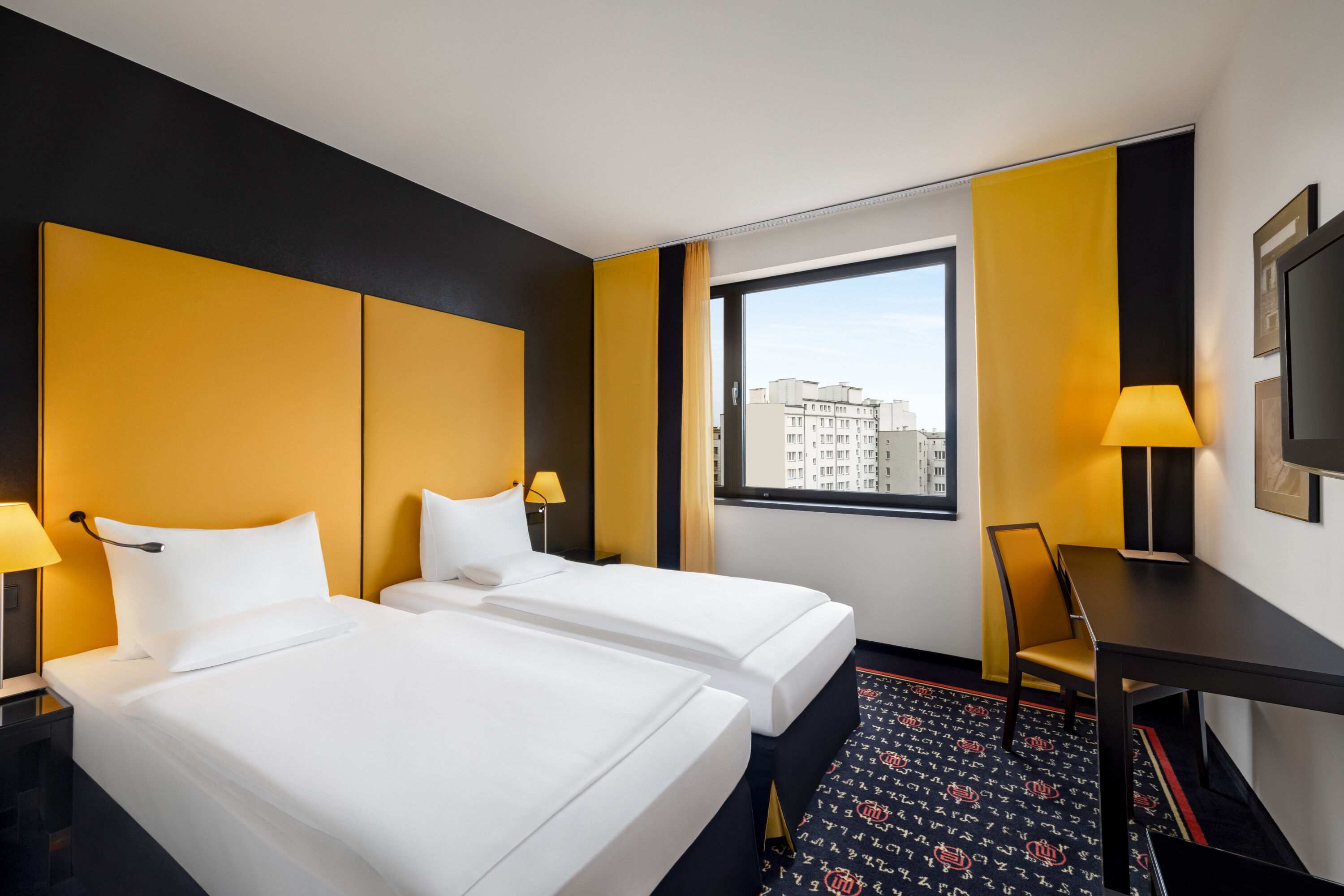 Guest room at the Vienna House Easy by Wyndham Katowice in Katowice, Other than US/Canada