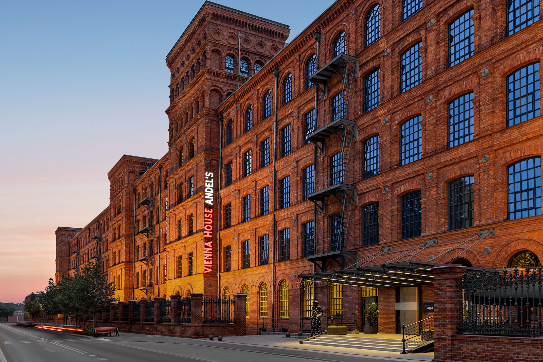 Exterior of Vienna House by Wyndham Andel's Lodz hotel in Lodz, Other than US/Canada