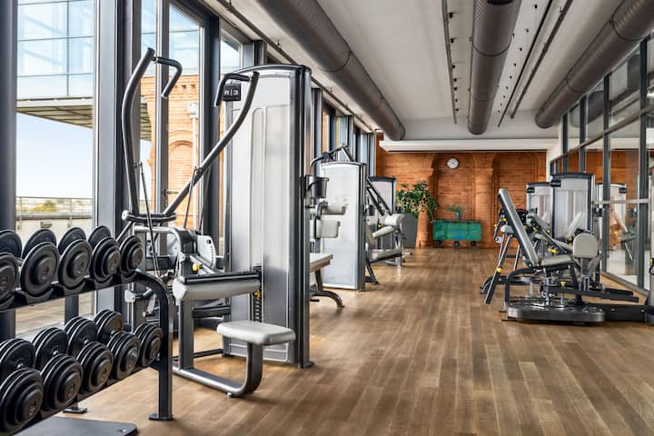 Fitness room at Vienna House by Wyndham Andel's Lodz in Lodz, Other than US/Canada