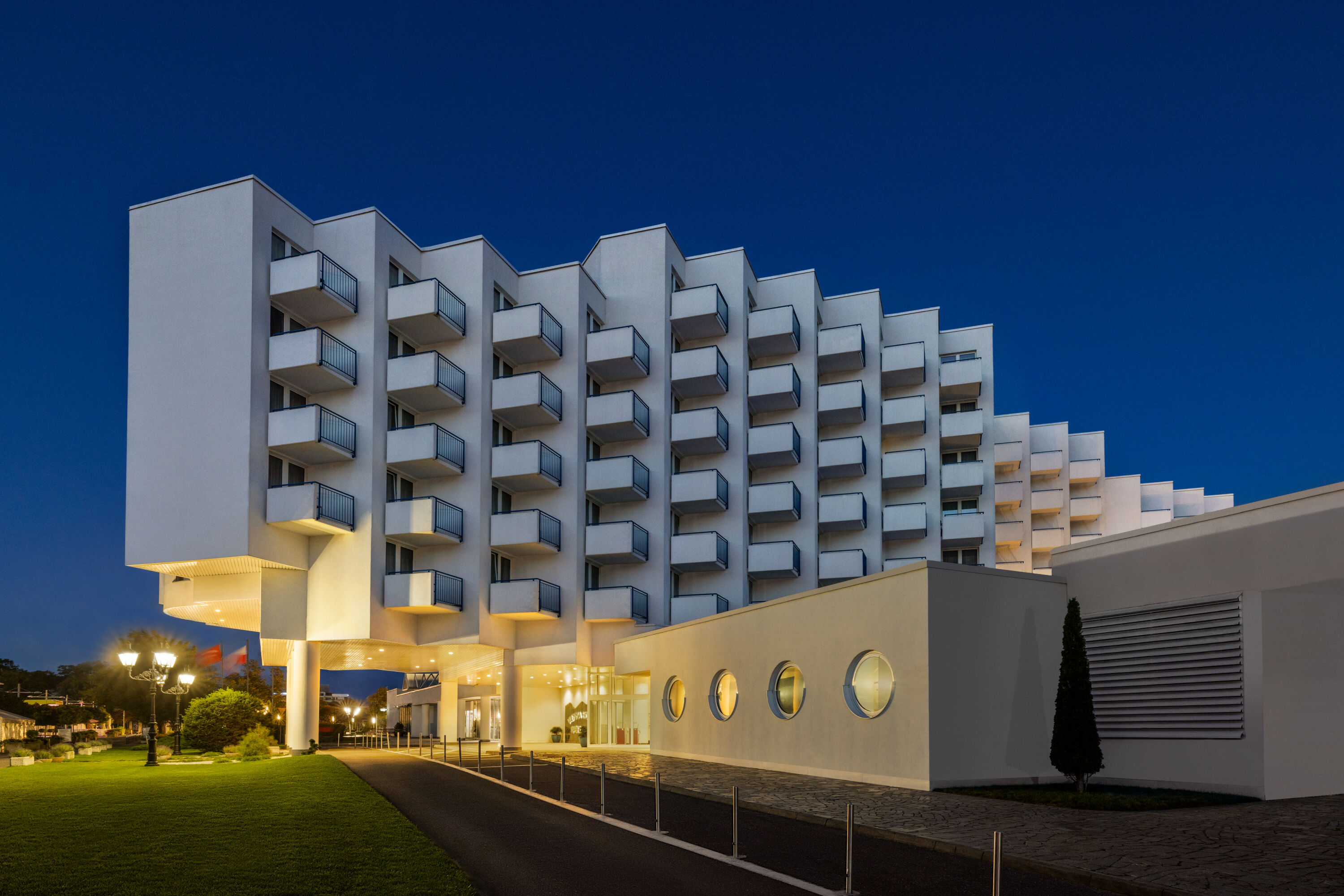 Exterior of Vienna House by Wyndham Amber Baltic Miedzyzdroje hotel in Miedzyzdroje, Other than US/Canada