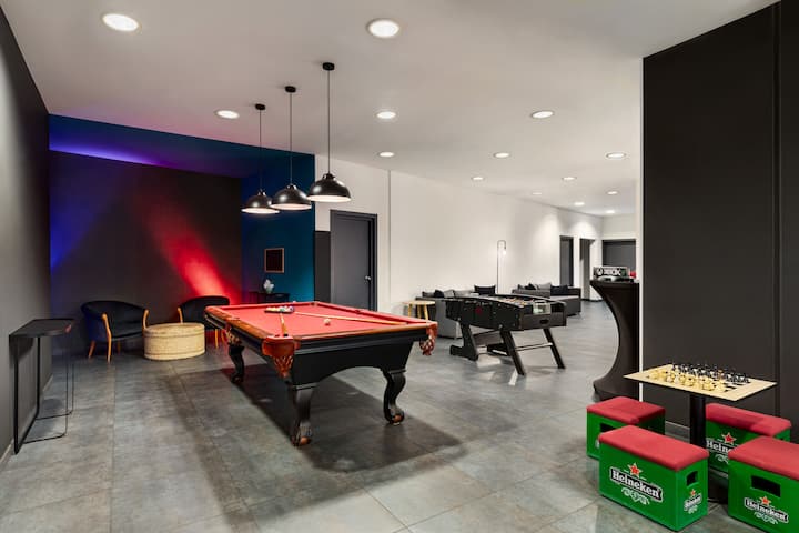 Recreational facility at Vienna House Easy by Wyndham Airport Bucharest in Otopeni, Other than US/Canada