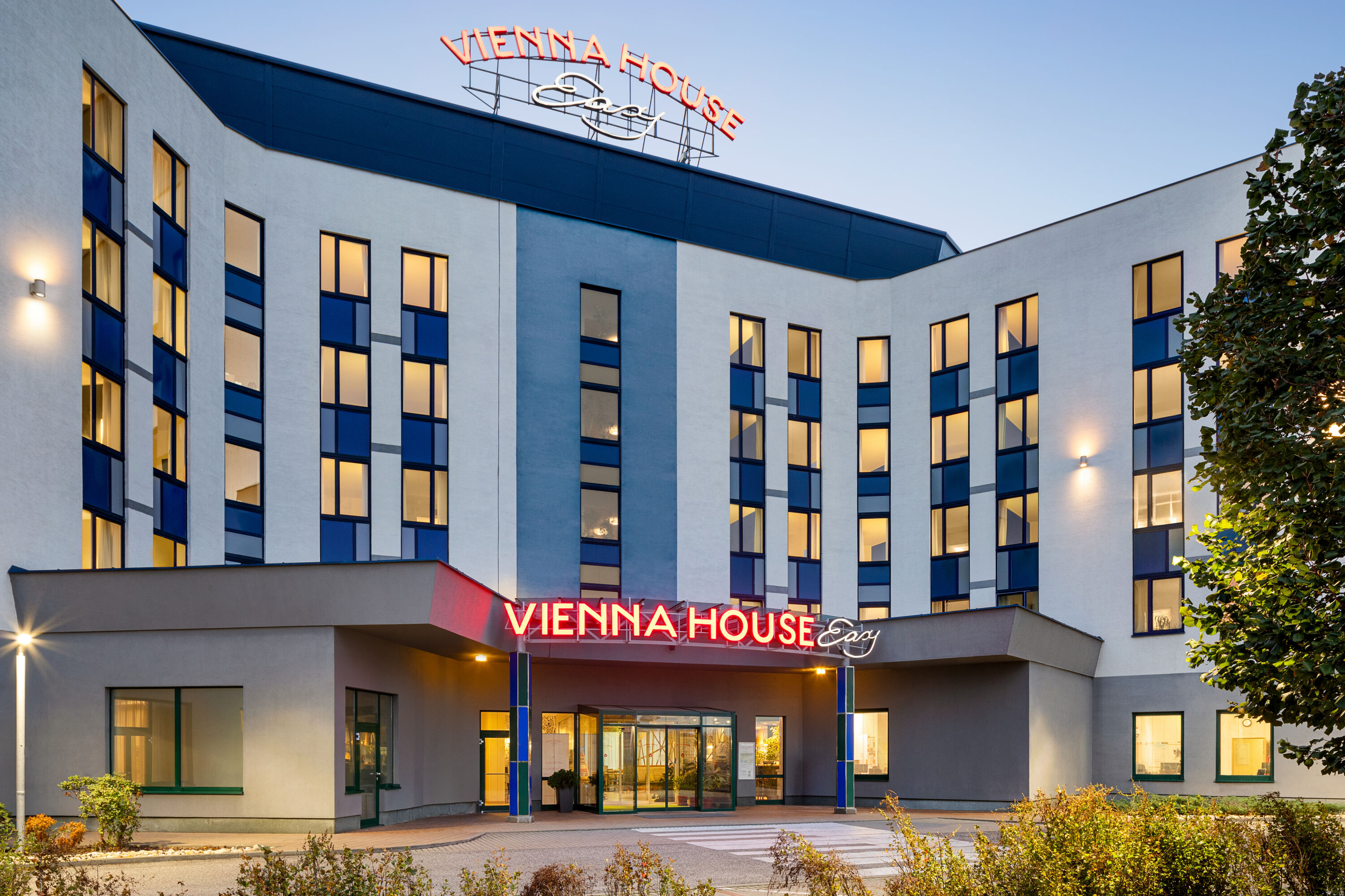 Exterior of Vienna House Easy by Wyndham Bratislava hotel in Bratislava, Other than US/Canada