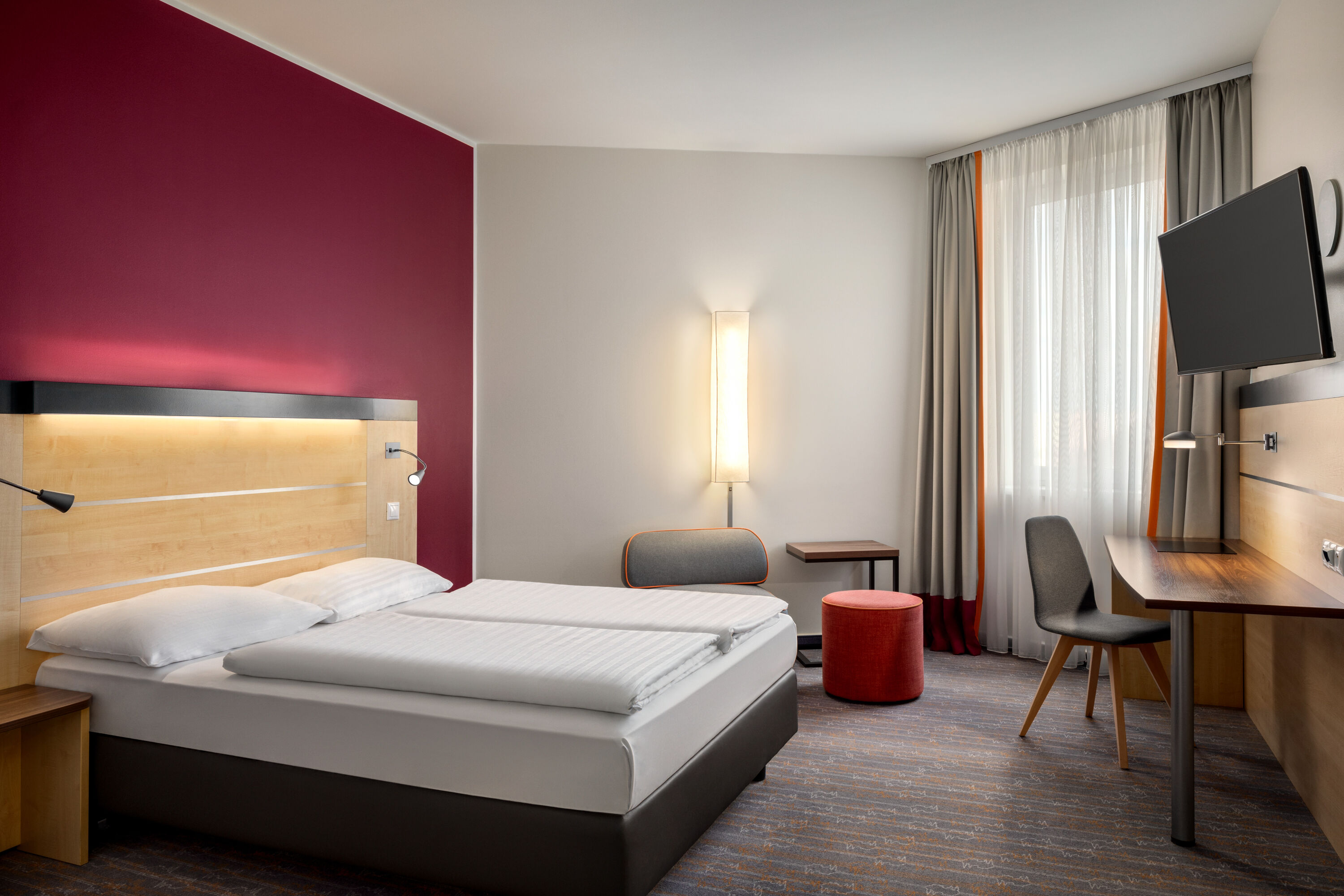 Guest room at the Vienna House Easy by Wyndham Bratislava in Bratislava, Other than US/Canada
