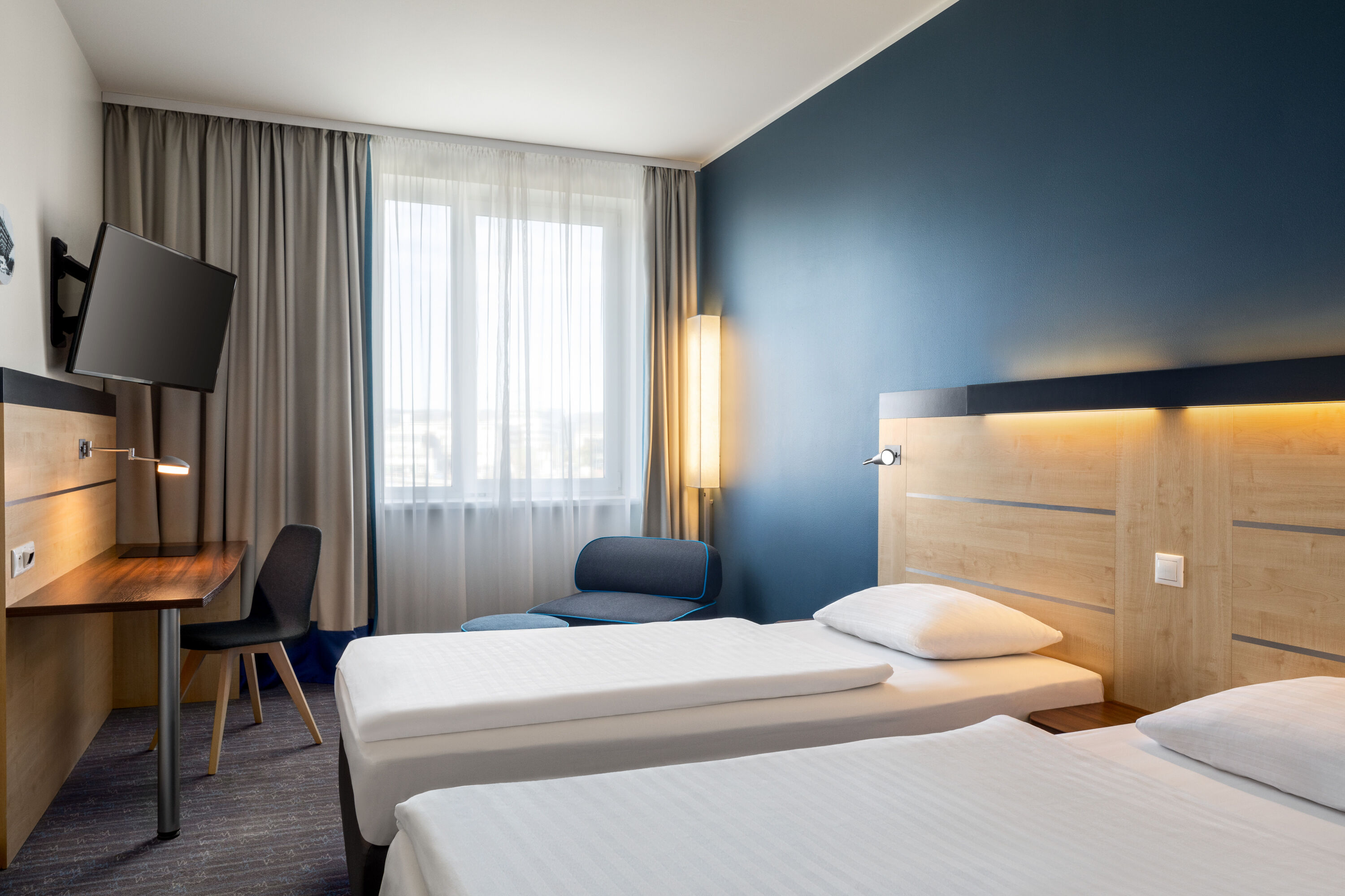 Guest room at the Vienna House Easy by Wyndham Bratislava in Bratislava, Other than US/Canada