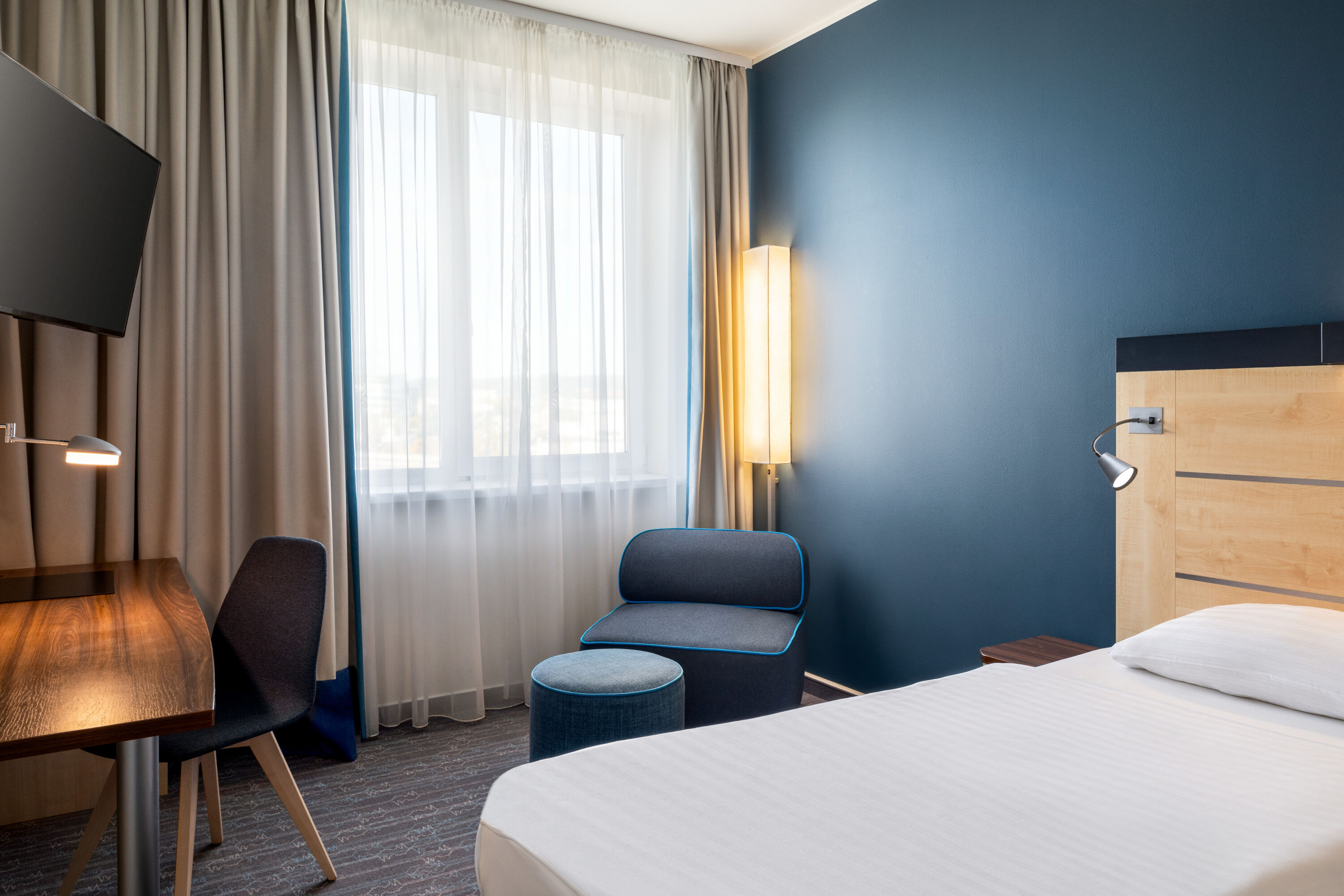 Guest room at the Vienna House Easy by Wyndham Bratislava in Bratislava, Other than US/Canada
