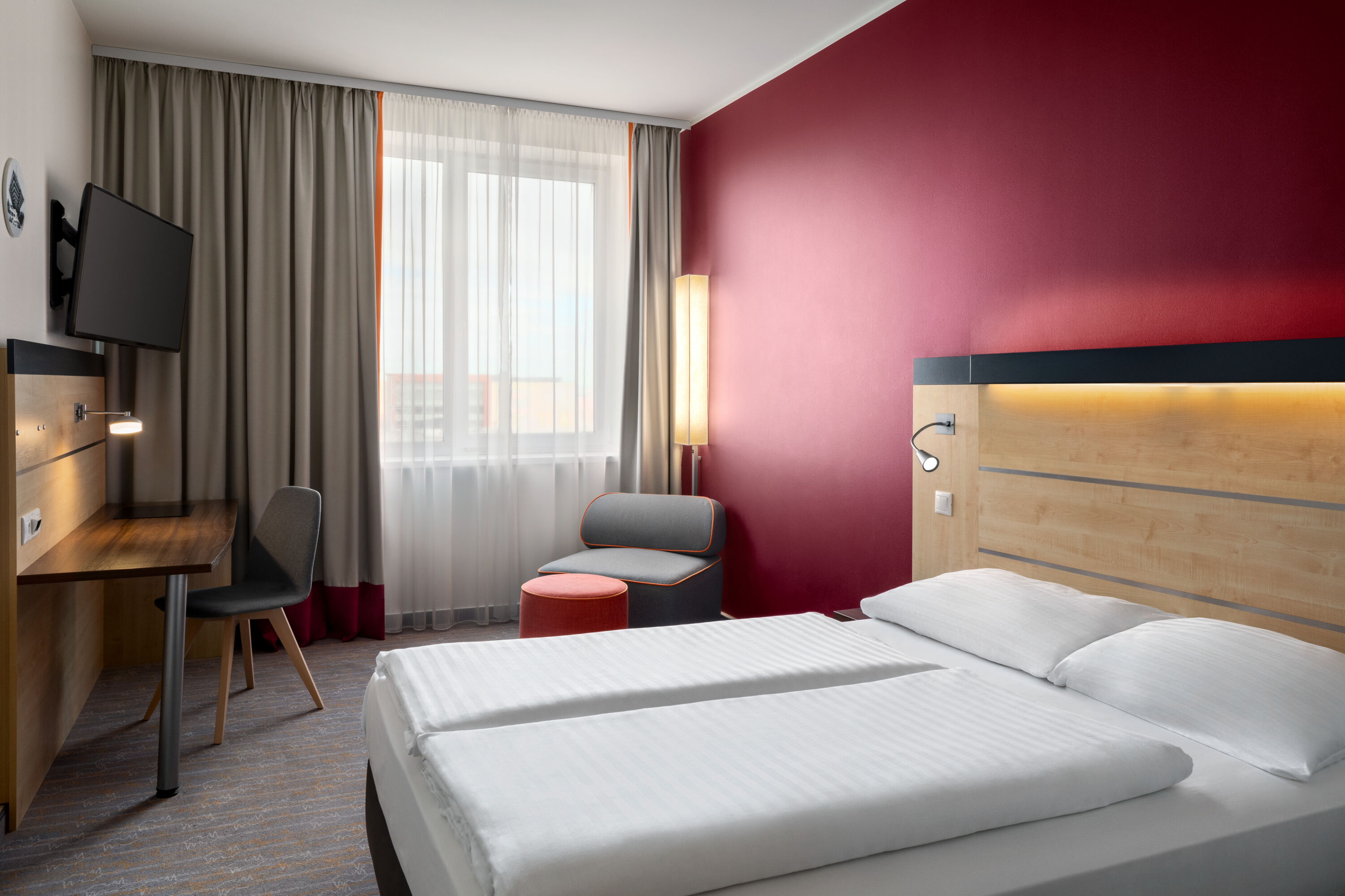 Guest room at the Vienna House Easy by Wyndham Bratislava in Bratislava, Other than US/Canada