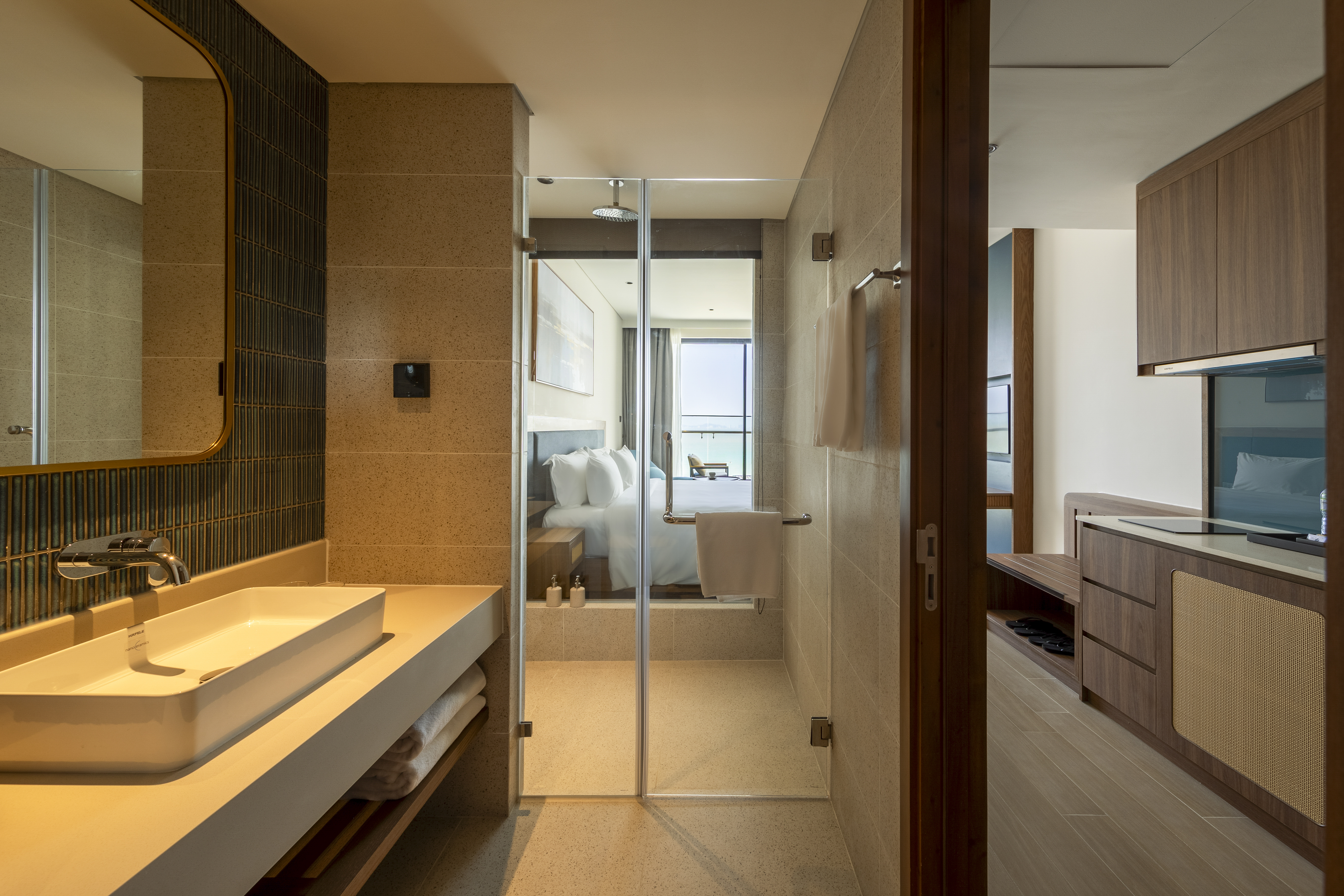 Guest room bath at the Vienna House by wyndham Vung Tau Charm Long Hai in Ho Chi Minh, Other than US/Canada