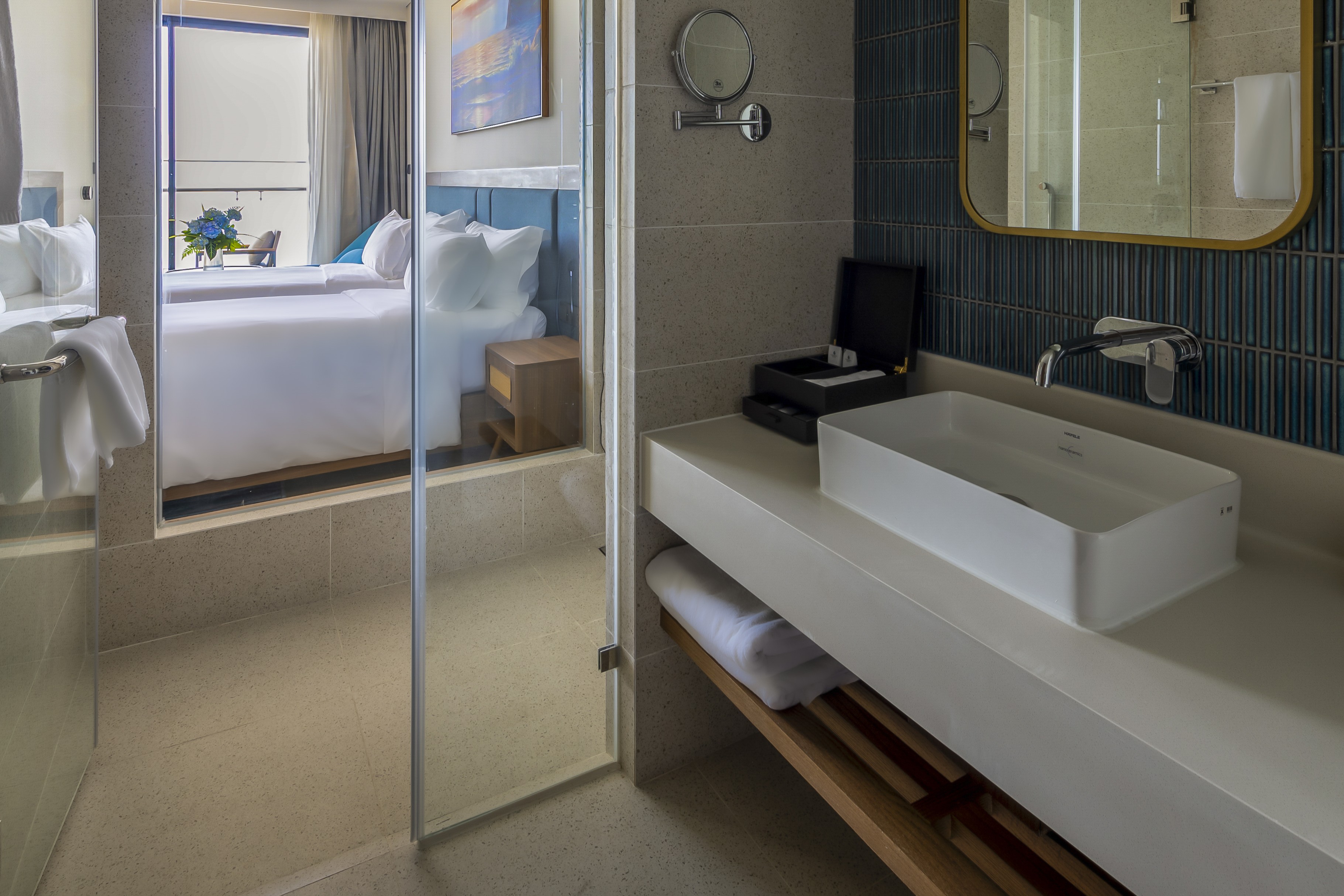 Guest room bath at the Vienna House by wyndham Vung Tau Charm Long Hai in Ho Chi Minh, Other than US/Canada