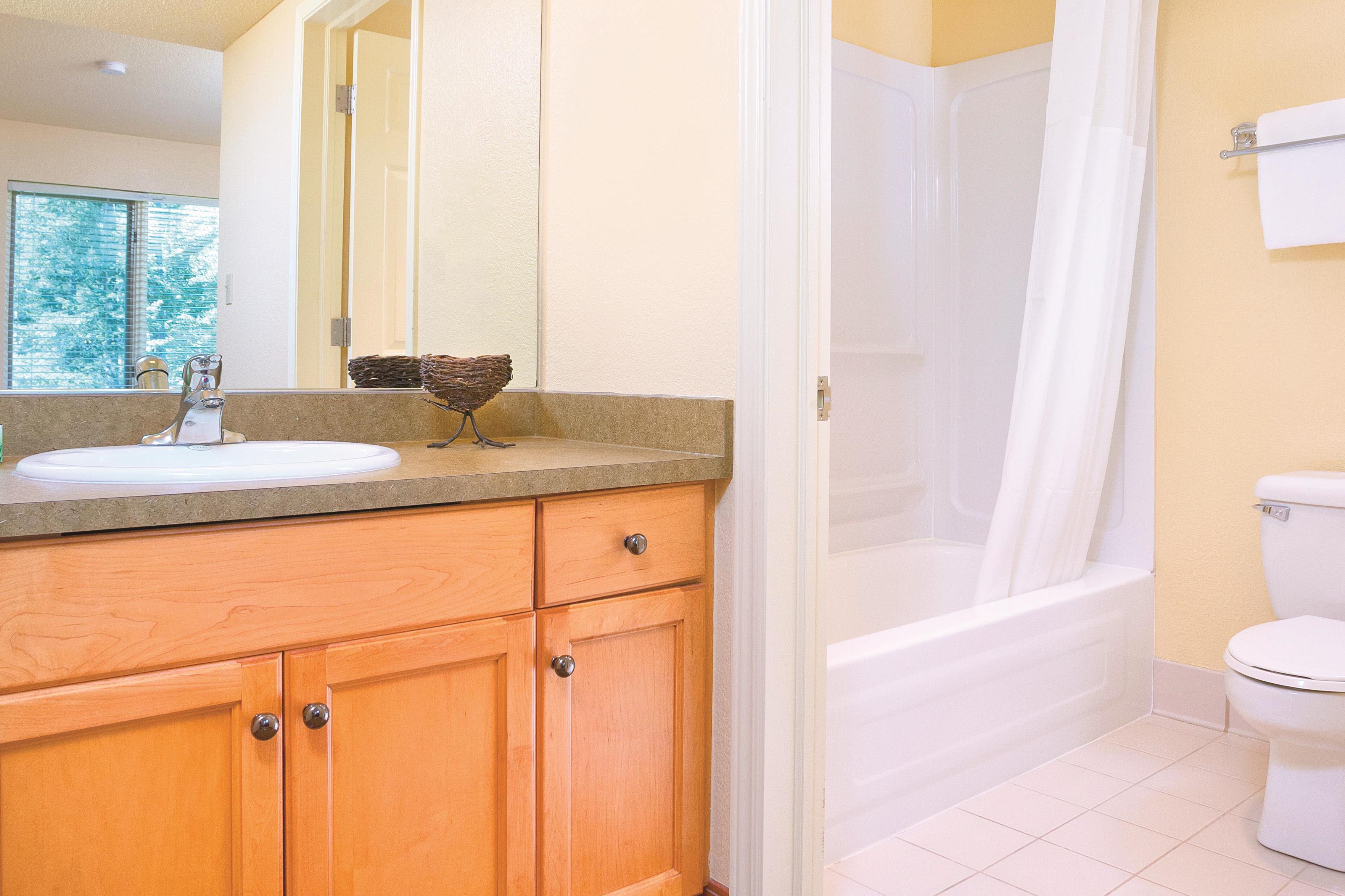 Guest room at the WorldMark Canmore-Banff in Canmore, Alberta