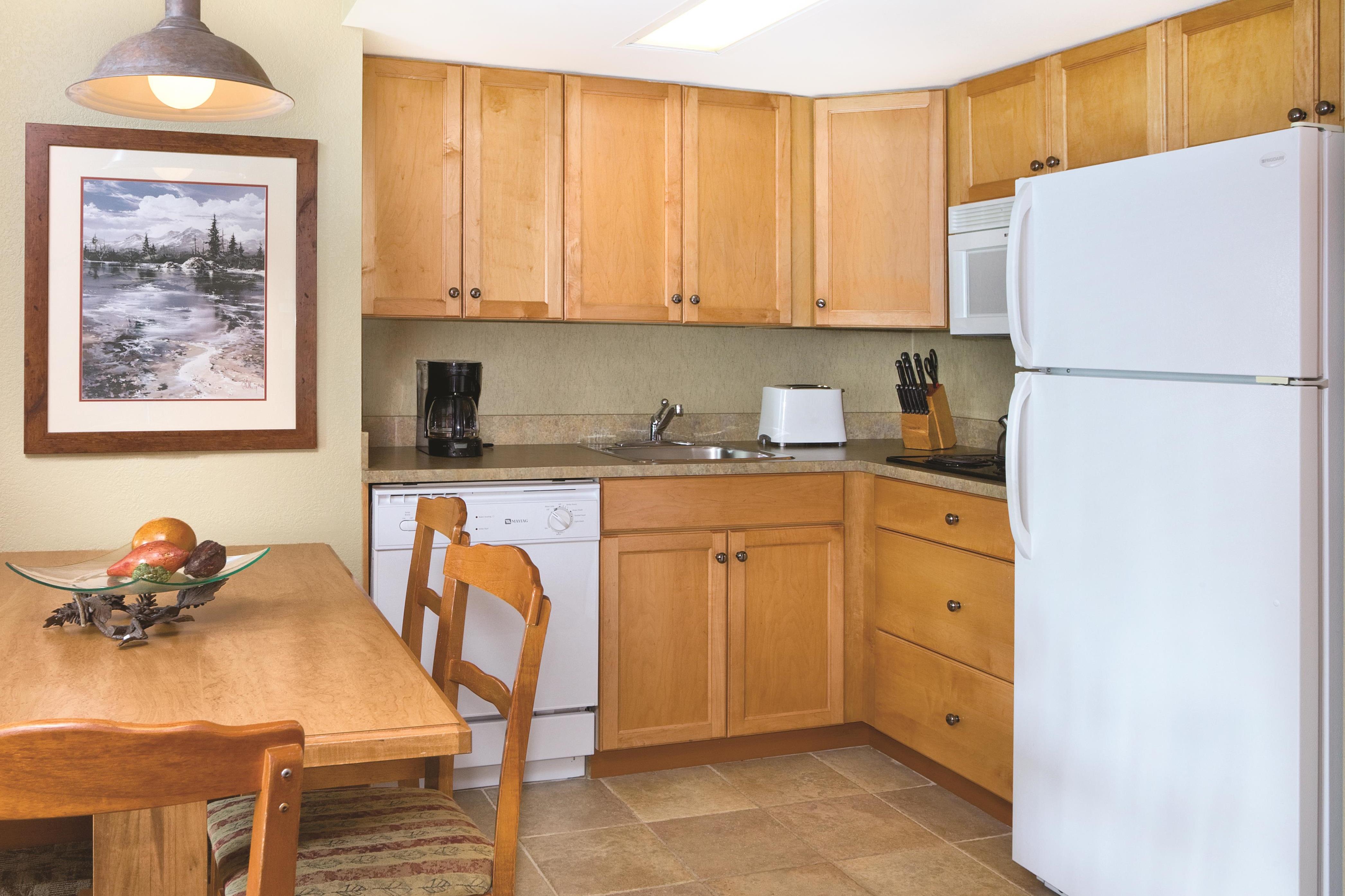 Guest room at the WorldMark Canmore-Banff in Canmore, Alberta
