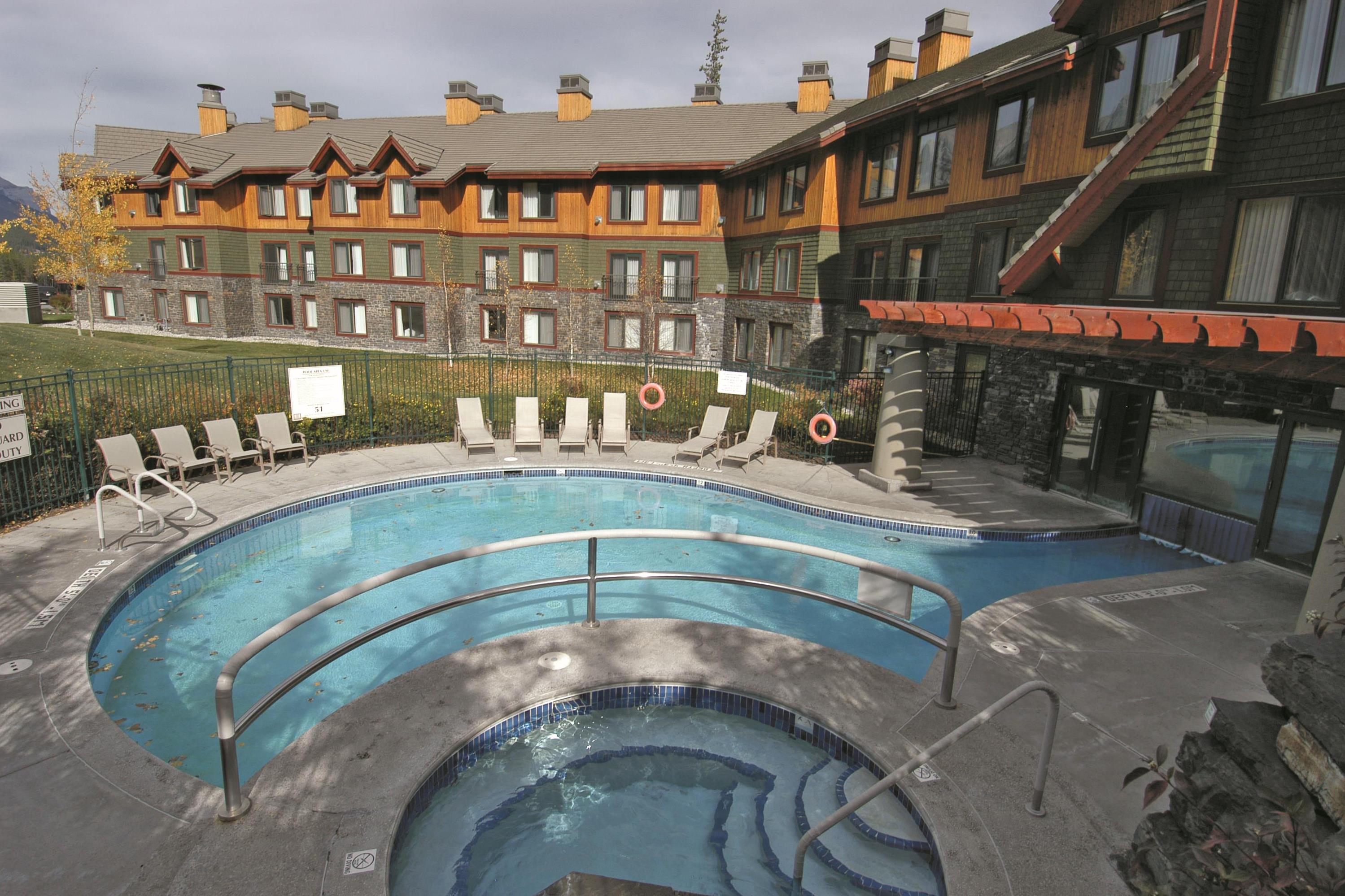 Pool at the WorldMark Canmore-Banff in Canmore, Alberta