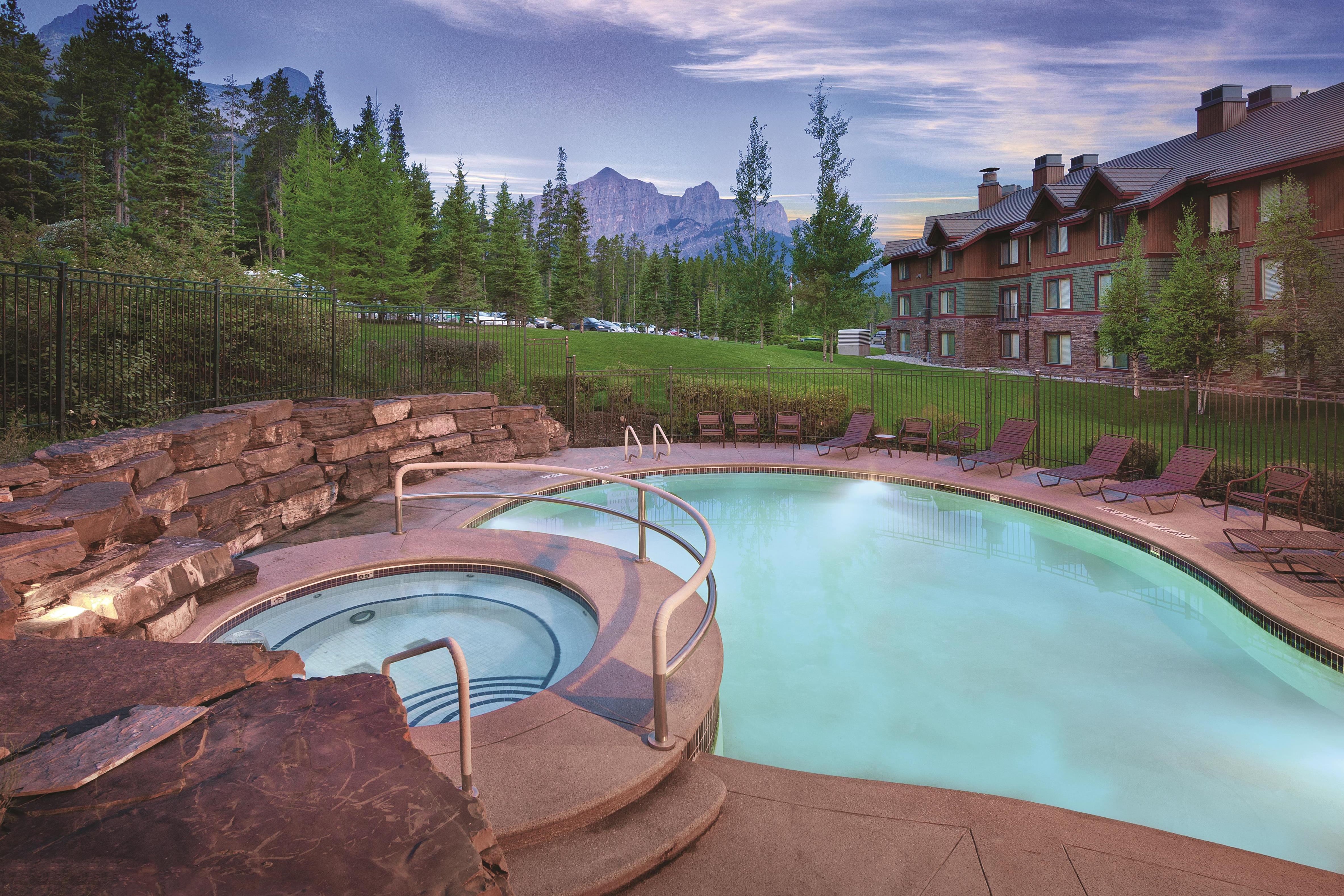 Pool at the WorldMark Canmore-Banff in Canmore, Alberta