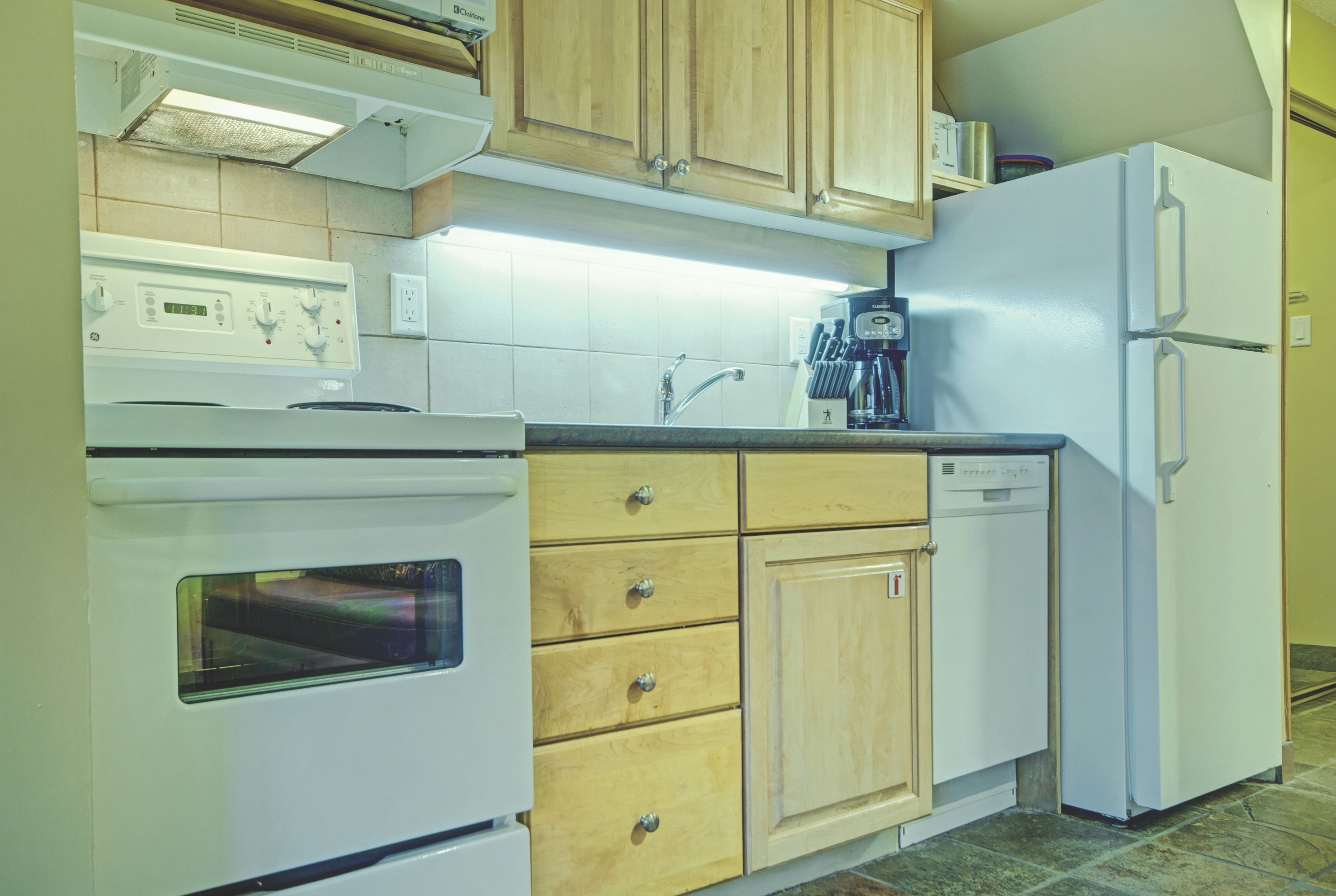 Guest room at the Mountainside Lodge in Whistler, British Columbia
