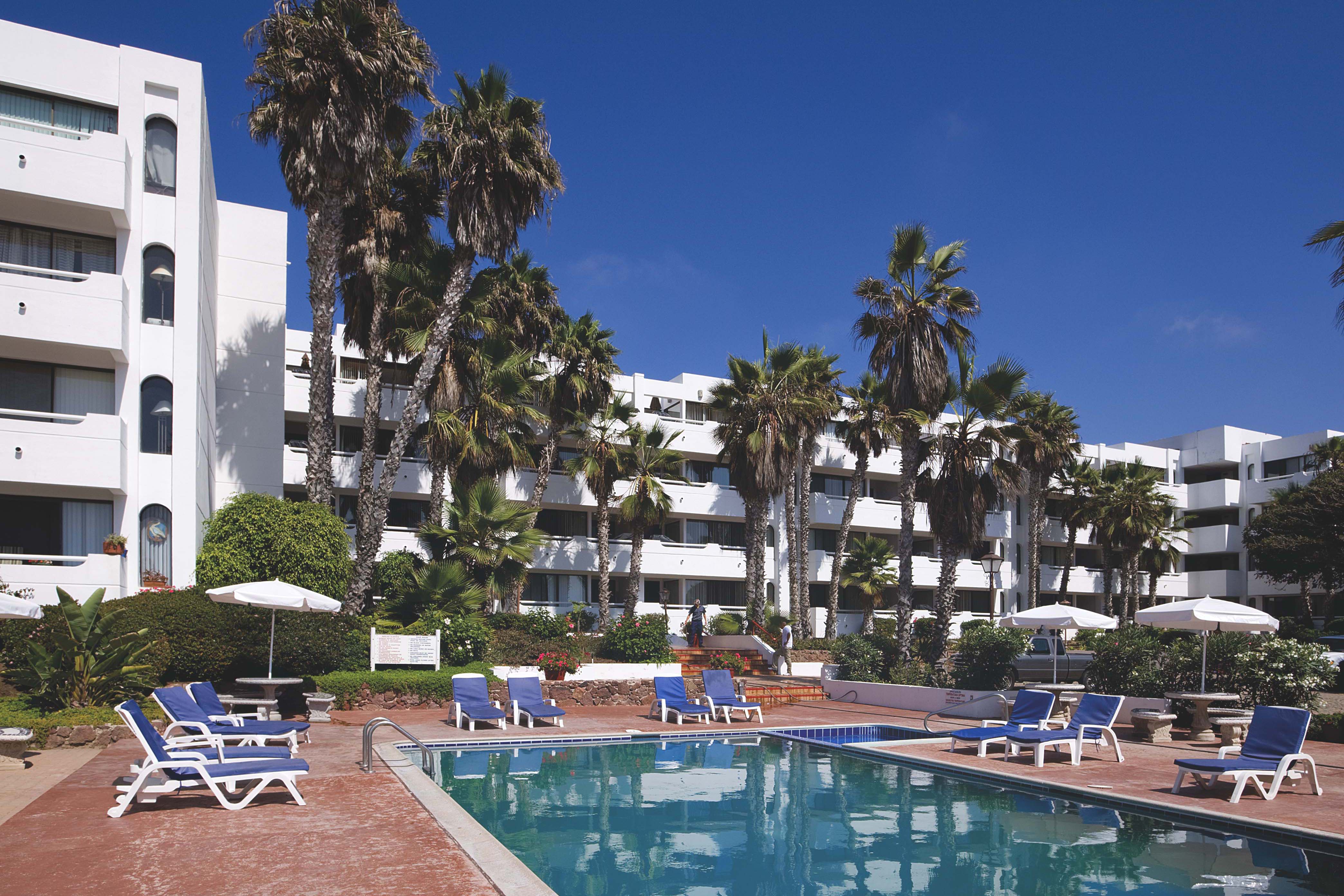 Exterior of WorldMark La Paloma hotel in Rosarito Beach, Tijuana, Other than US/Canada