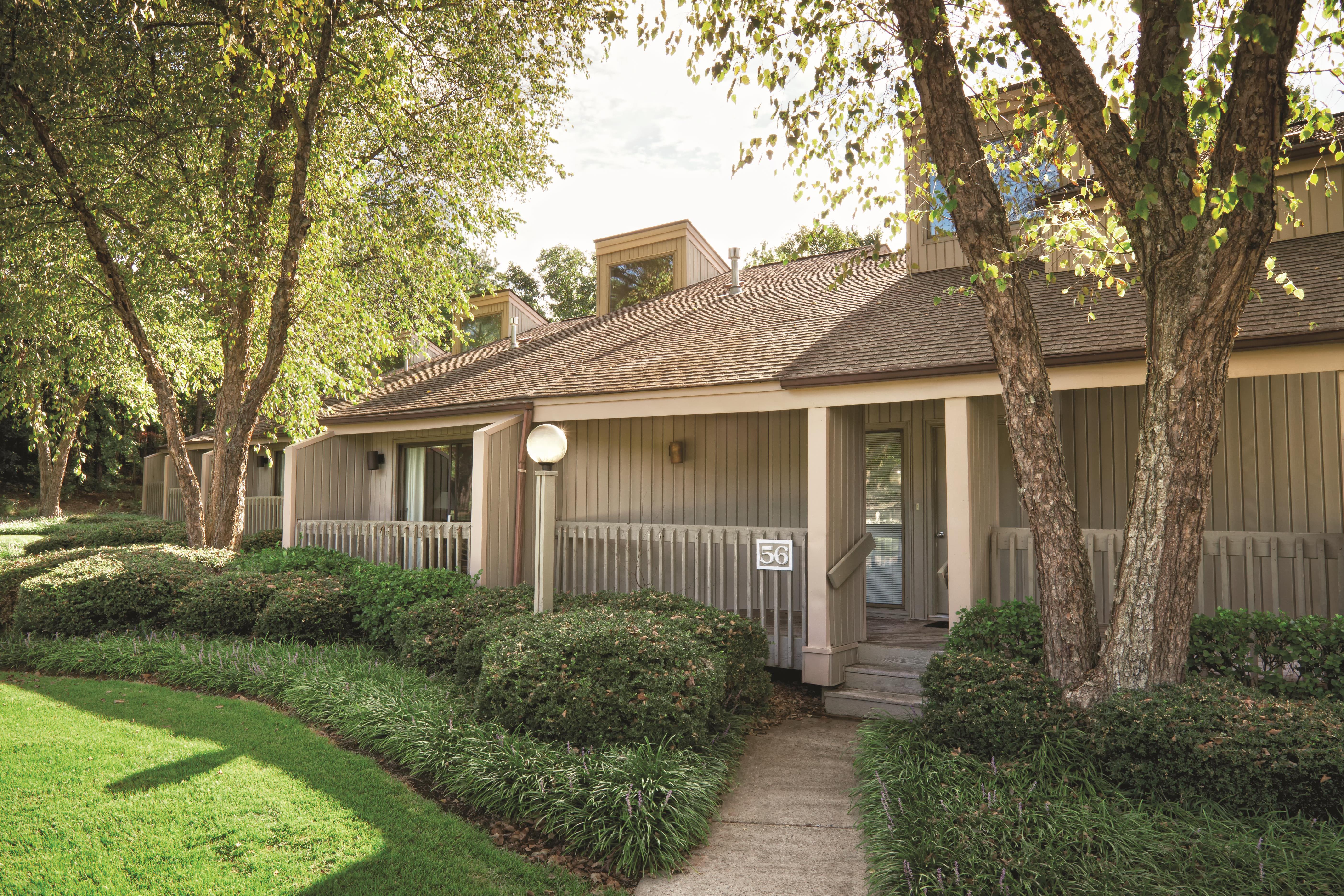 Exterior of Club Wyndham Resort at Fairfield Bay hotel in Fairfield Bay, Arkansas