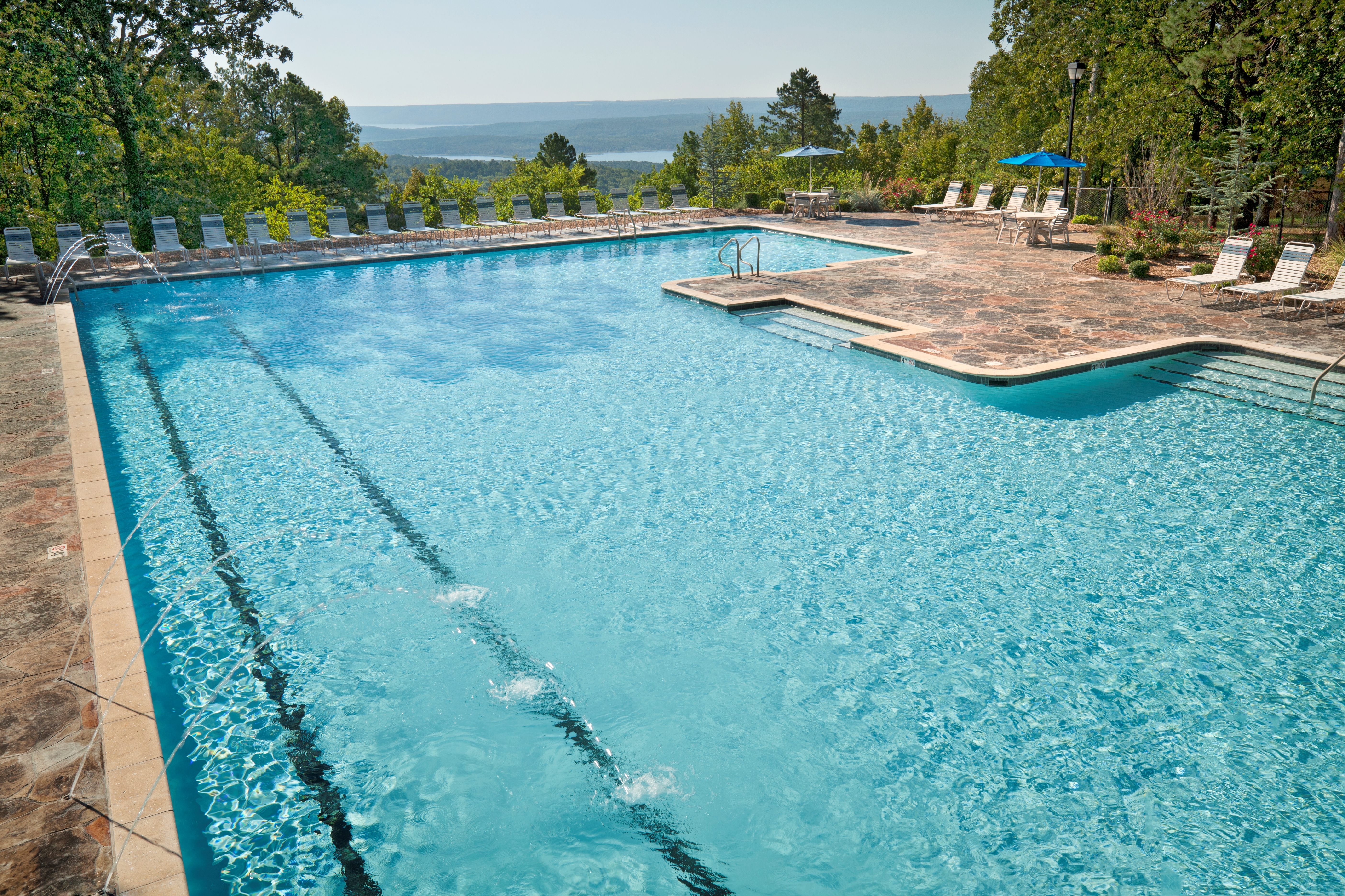 Pool at the Club Wyndham Resort at Fairfield Bay in Fairfield Bay, Arkansas