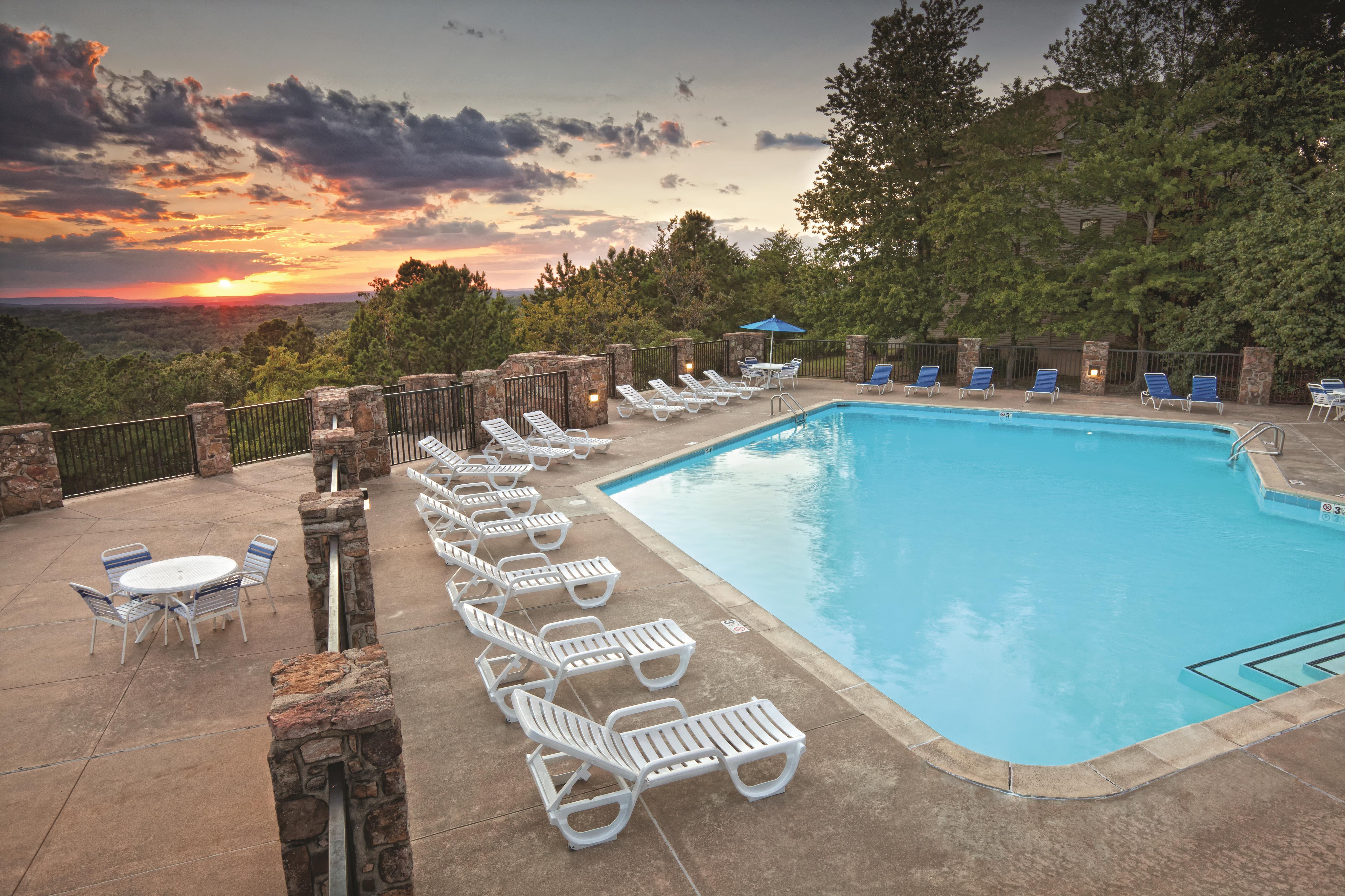 Pool at the Club Wyndham Resort at Fairfield Bay in Fairfield Bay, Arkansas