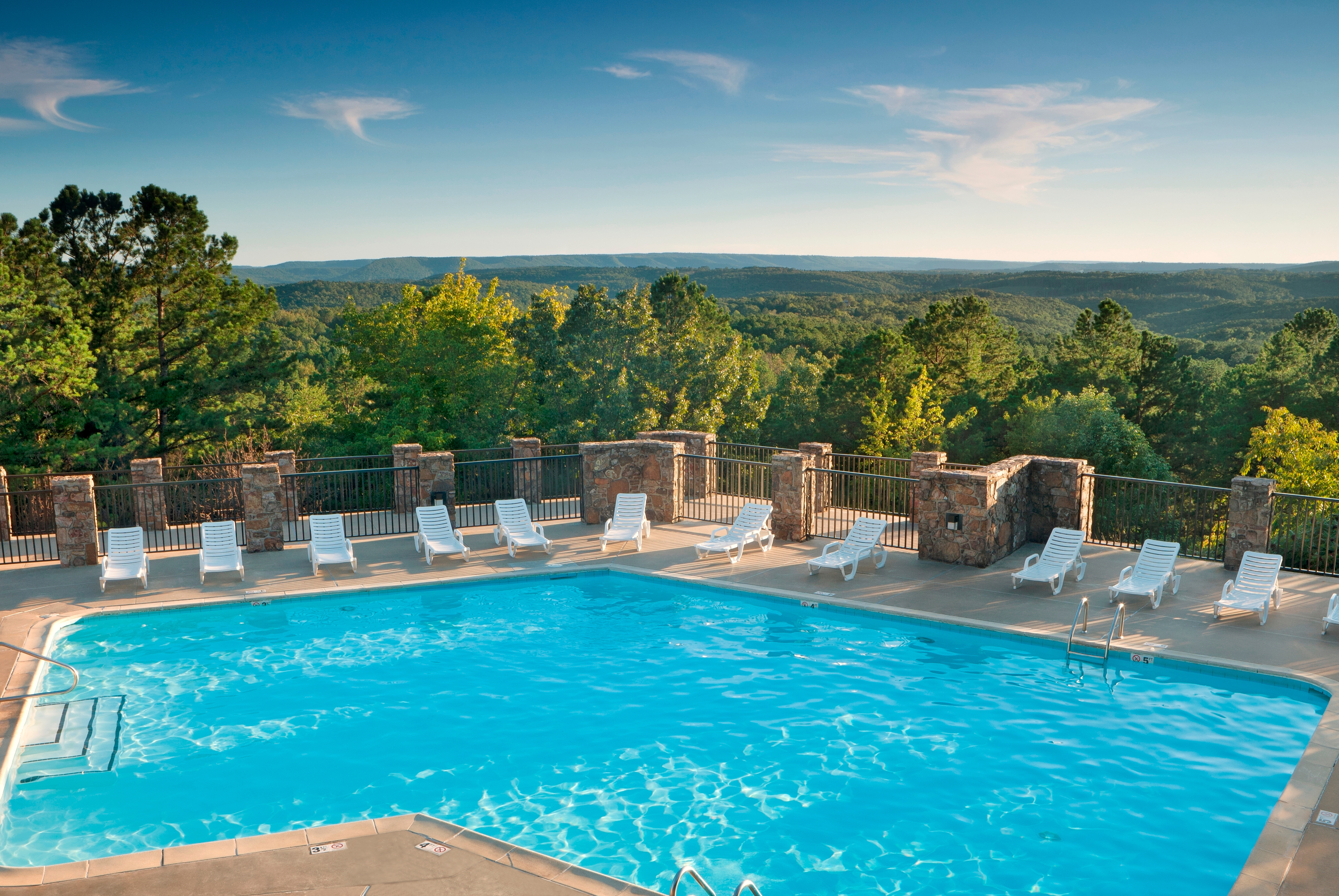 Pool at the Club Wyndham Resort at Fairfield Bay in Fairfield Bay, Arkansas