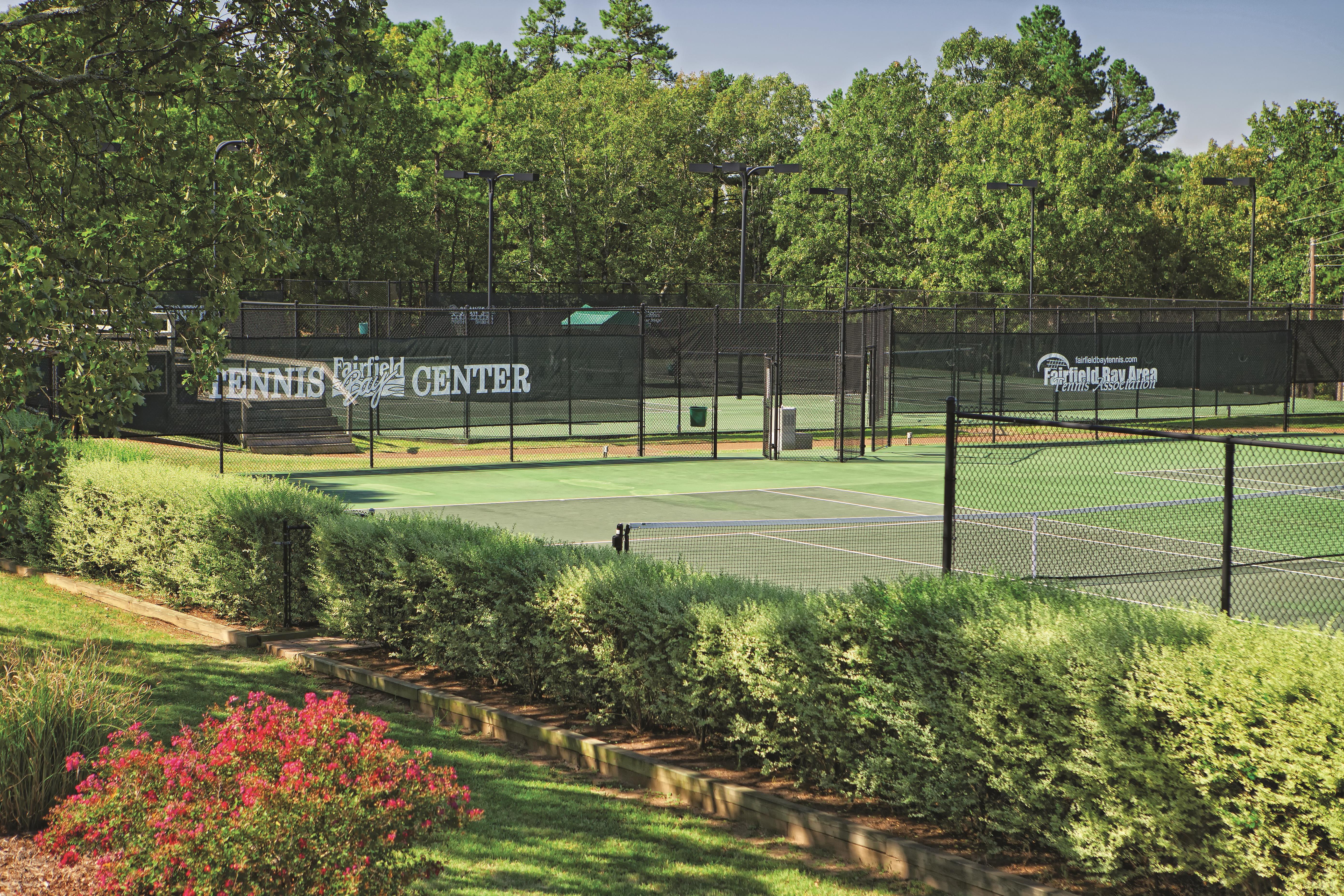 Tennis at Club Wyndham Resort at Fairfield Bay in Fairfield Bay, Arkansas