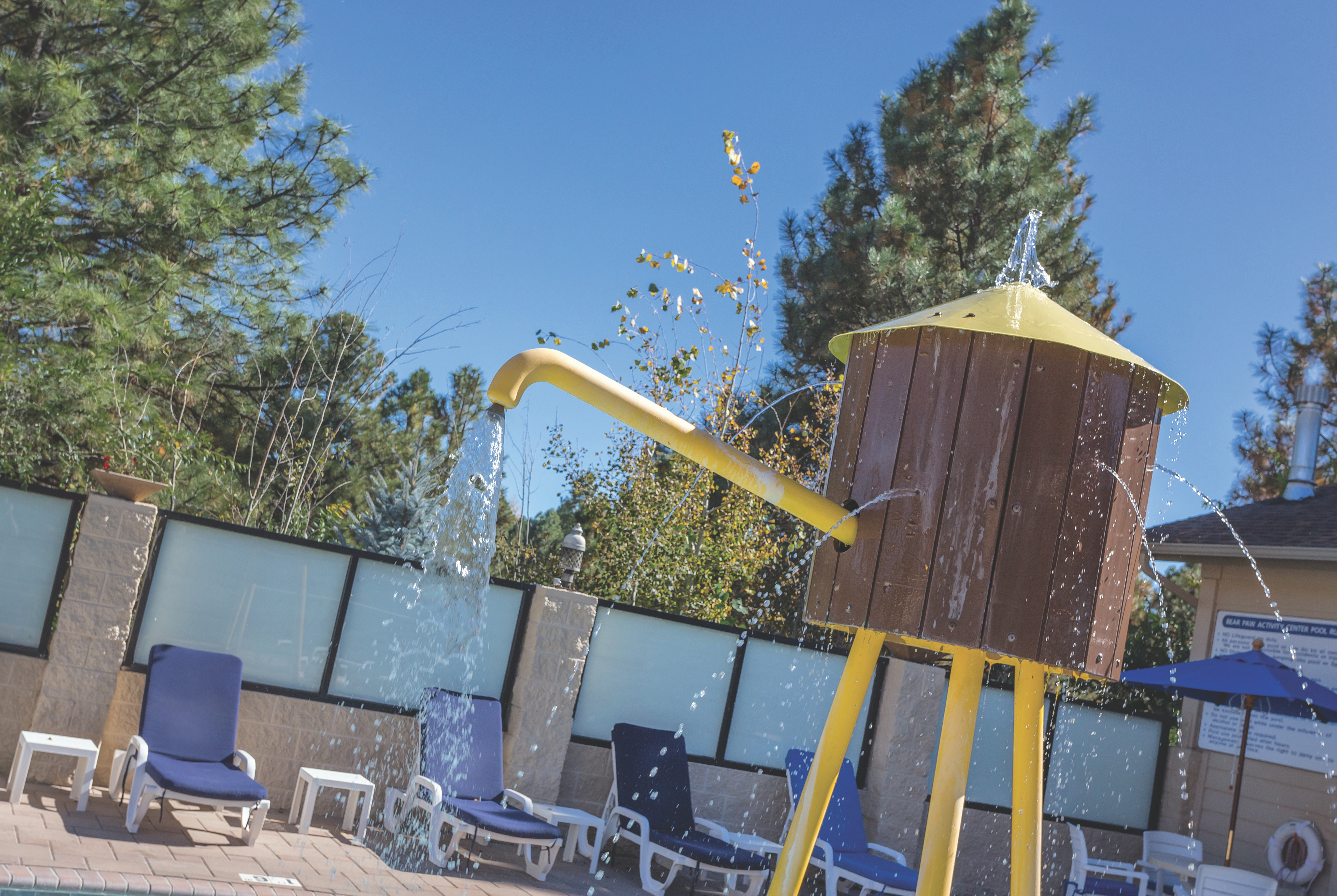 Family pool at the Club Wyndham Flagstaff in Flagstaff, Arizona